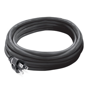 Snow Joe and Sun Joe 20-foot Outdoor Extension Cord in black.