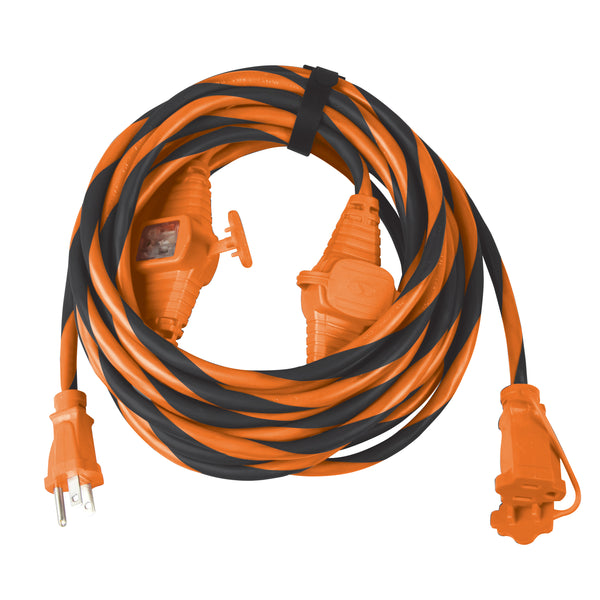 Snow Joe + Sun Joe PJEXT25MO-OB Indoor + Outdoor Extension Cord | 25-F