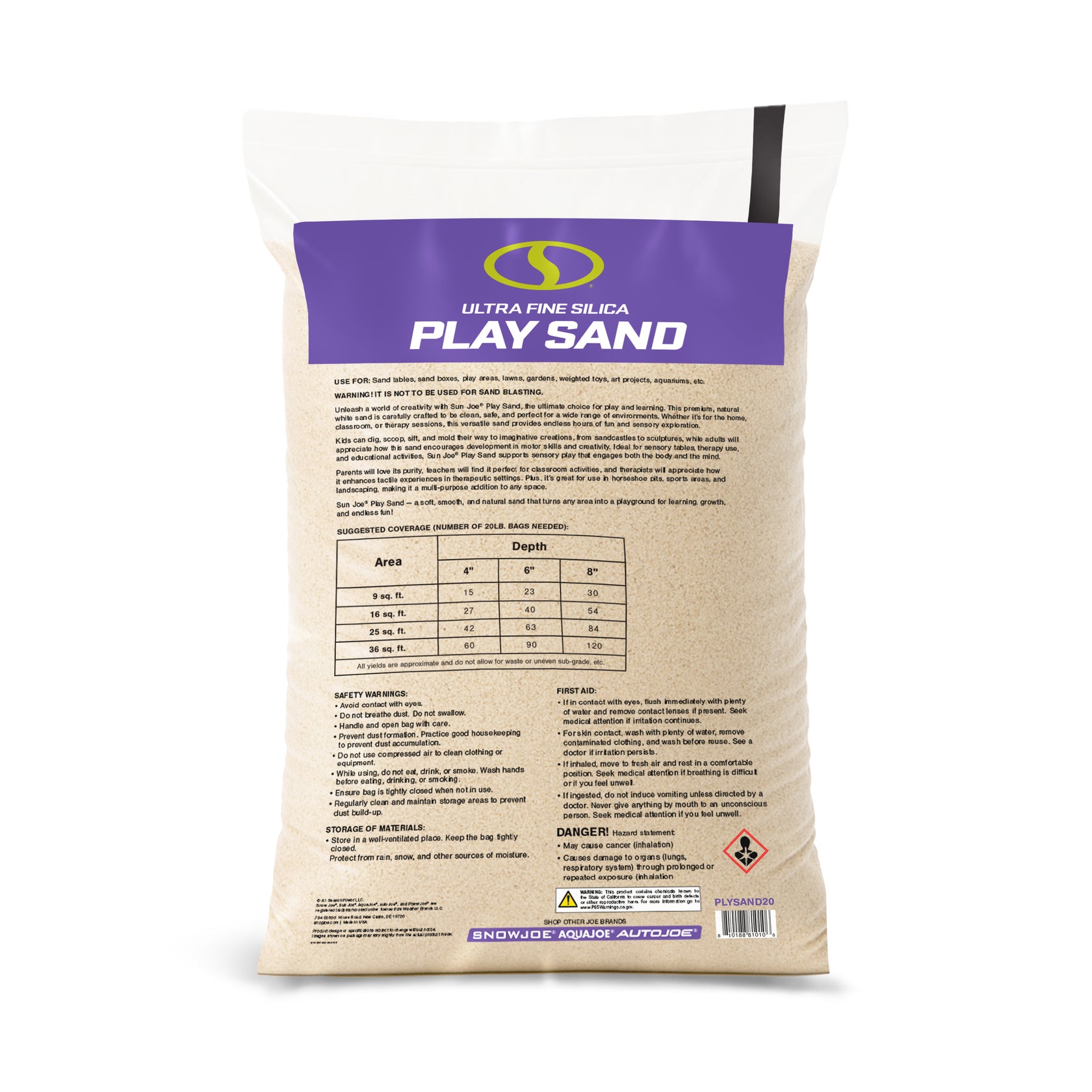 PLYSAND20 & PLYSAND50 Product Label