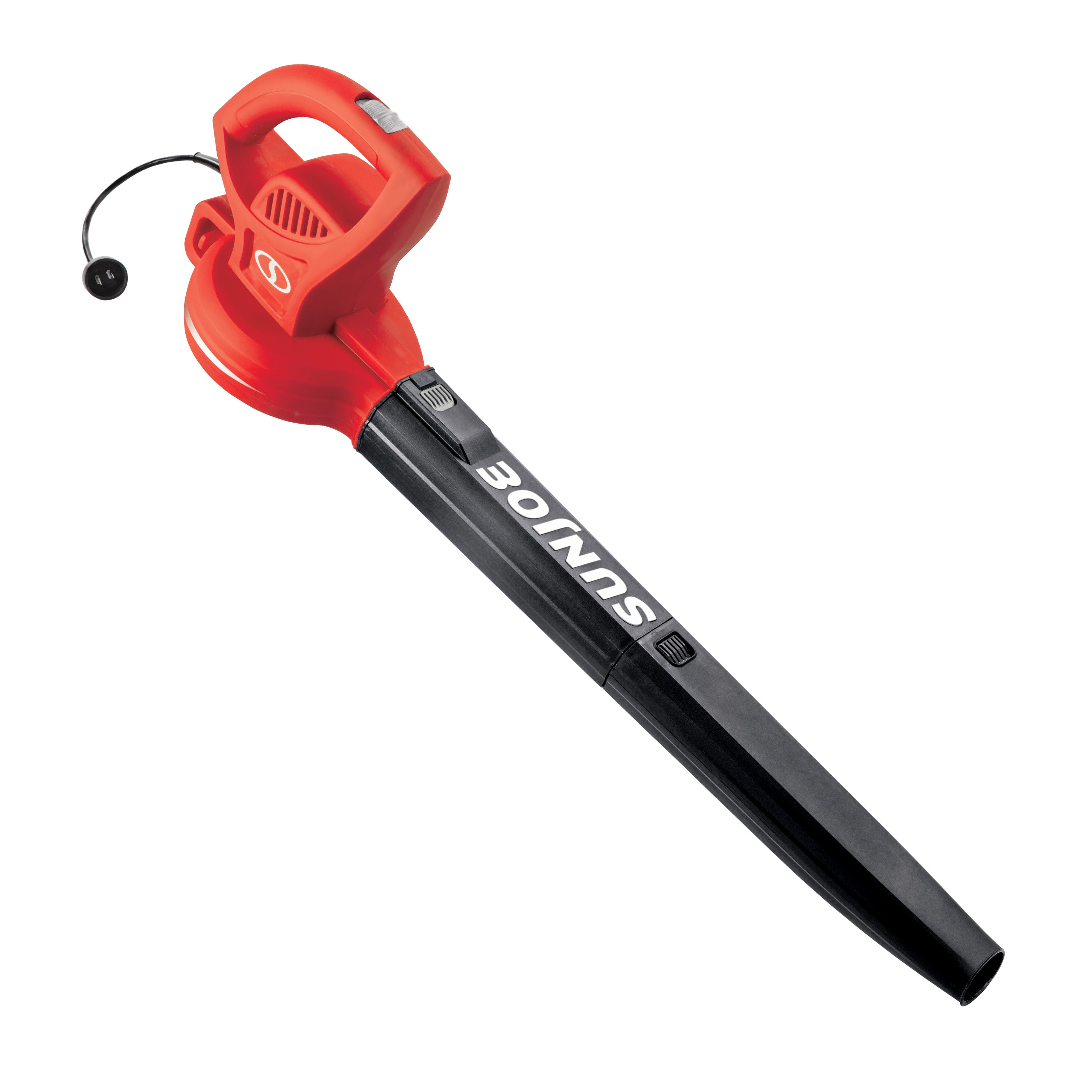 Sun Joe SBJ597E-RED All-Purpose Electric Leaf Blower | 6-Amp | 155 MPH | 260 CFM (Red)