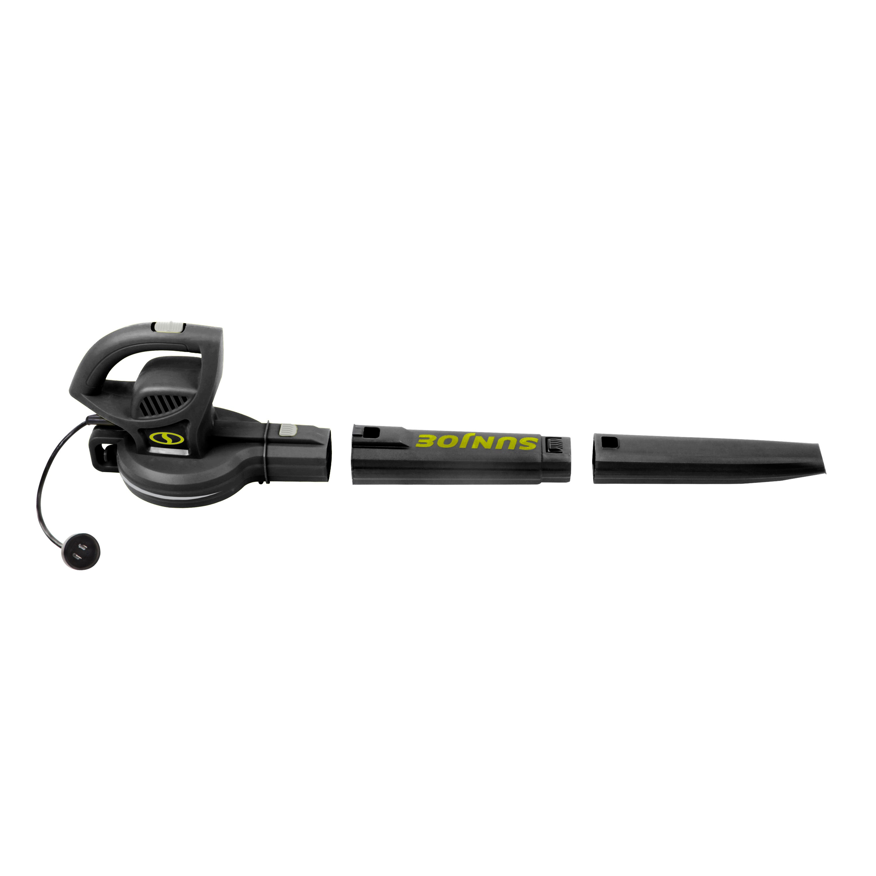 Sun Joe All-Purpose Electric Leaf Blower | 6-Amp | 155 MPH | 260 CFM (Black)