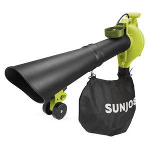 Sun Joe 14-amp 4-in-1 Electric Leaf Blower, Vacuum, Mulcher, and Gutter Cleaner.