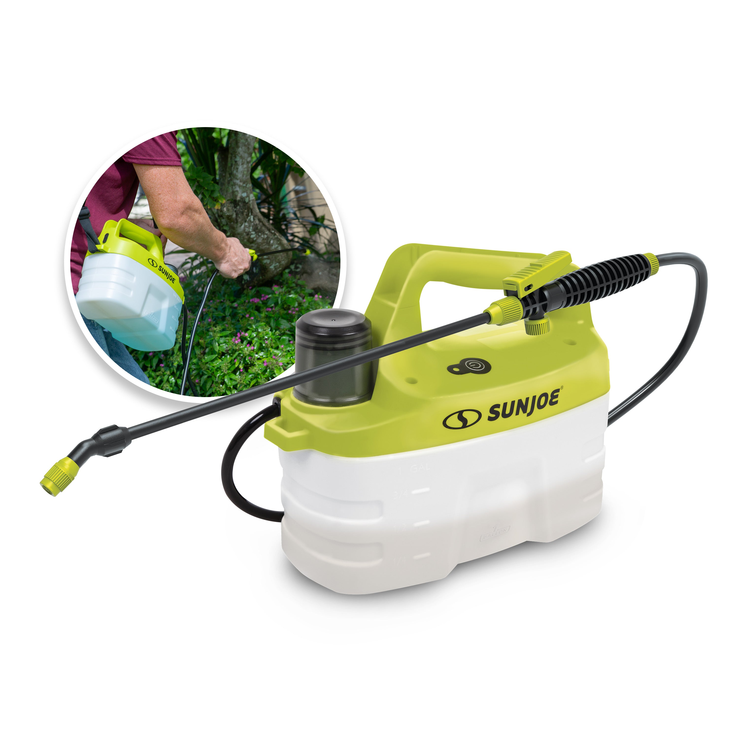 Sun Joe SJ-APS Cordless All Purpose Chemical Sprayer | 4-Volt