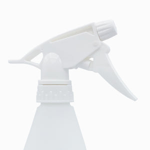 Close-up of the squeeze-trigger nozzle on the spray bottle for the 32-ounce multi-surface cleaner.