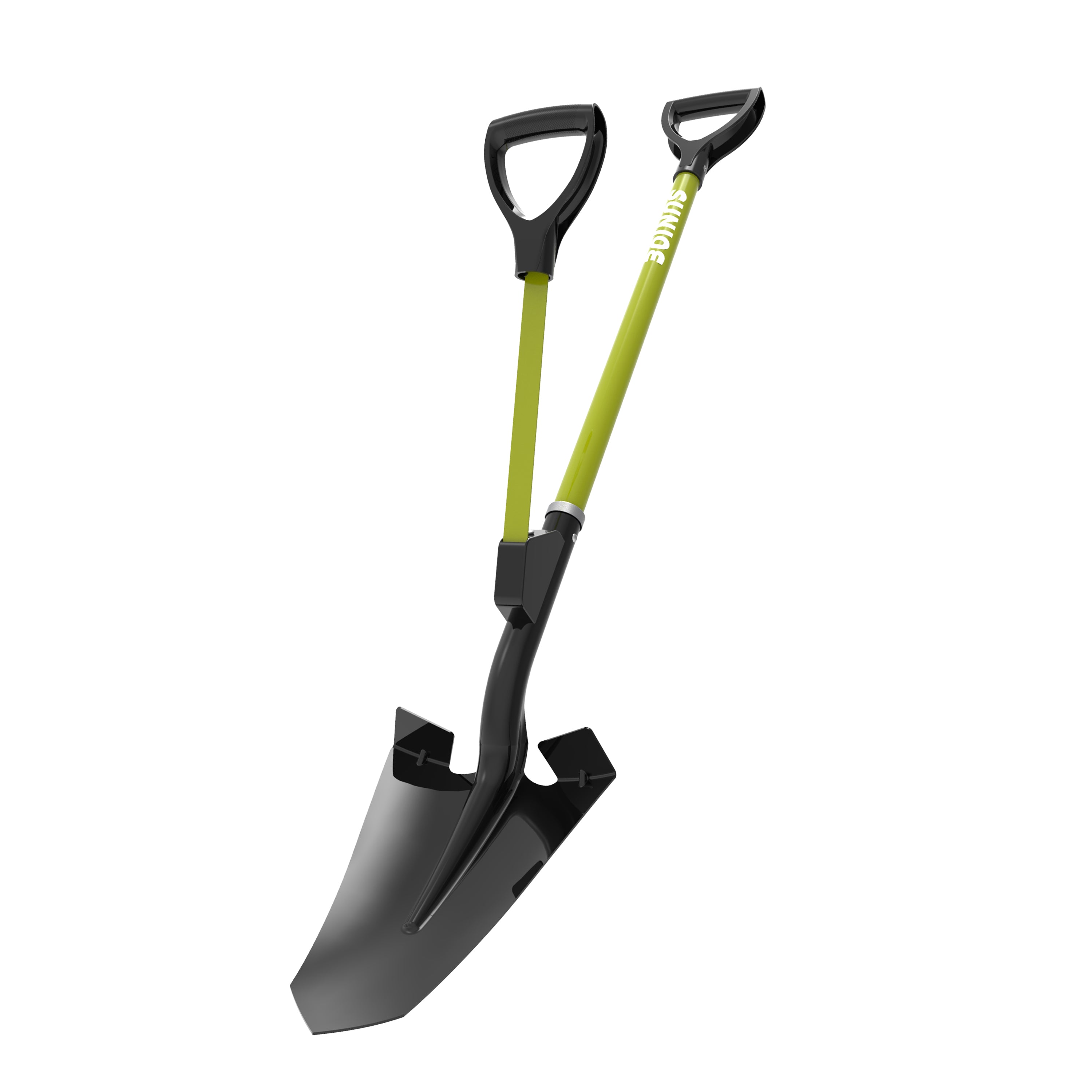 Sun Joe - Strain-Reducing Spear Head Digging Shovel - Green - Thumbnail 2