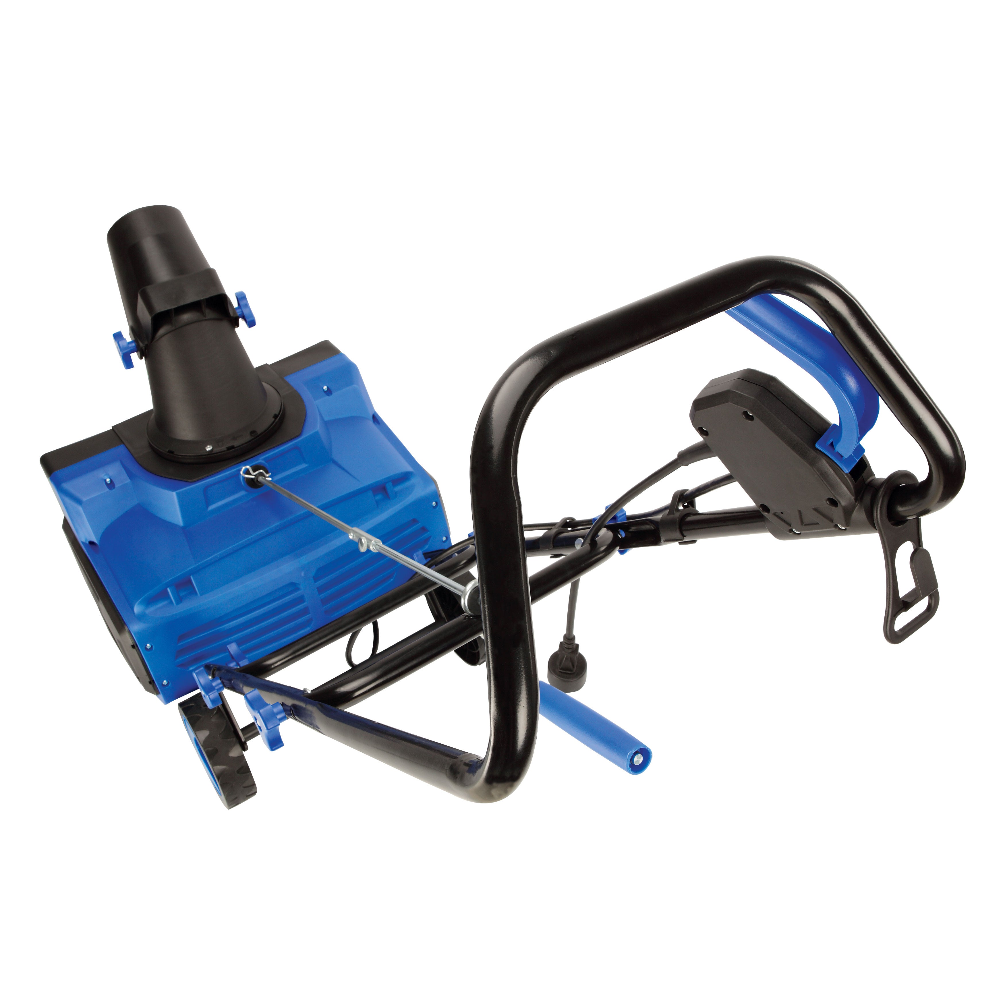 Top-angled view of the Snow Joe 13-amp 18-inch Electric Single Stage Snow Thrower.