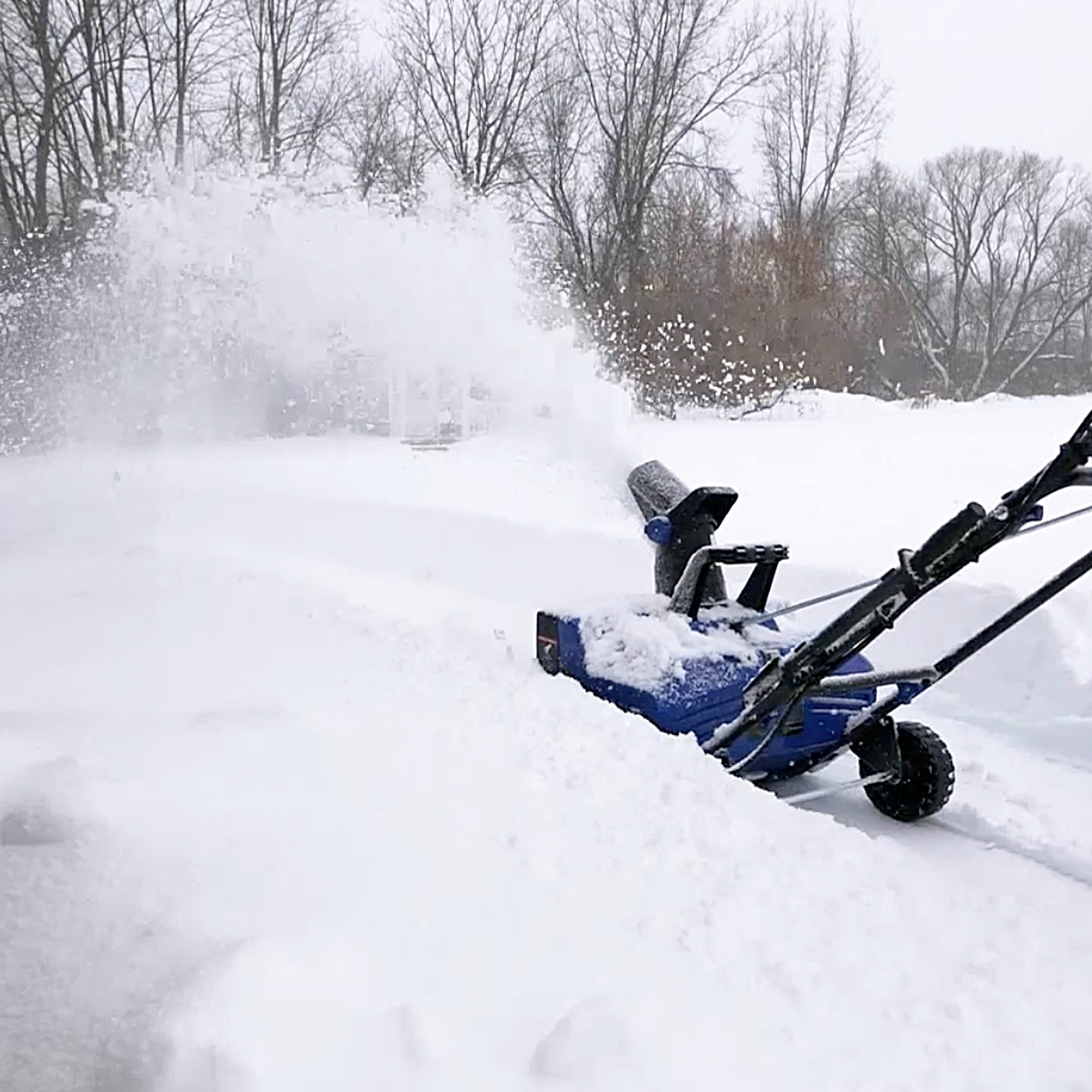 Snow Joe SJ627E Electric Snow Blower | 22-Inch · 15-Amp | w/Headlight