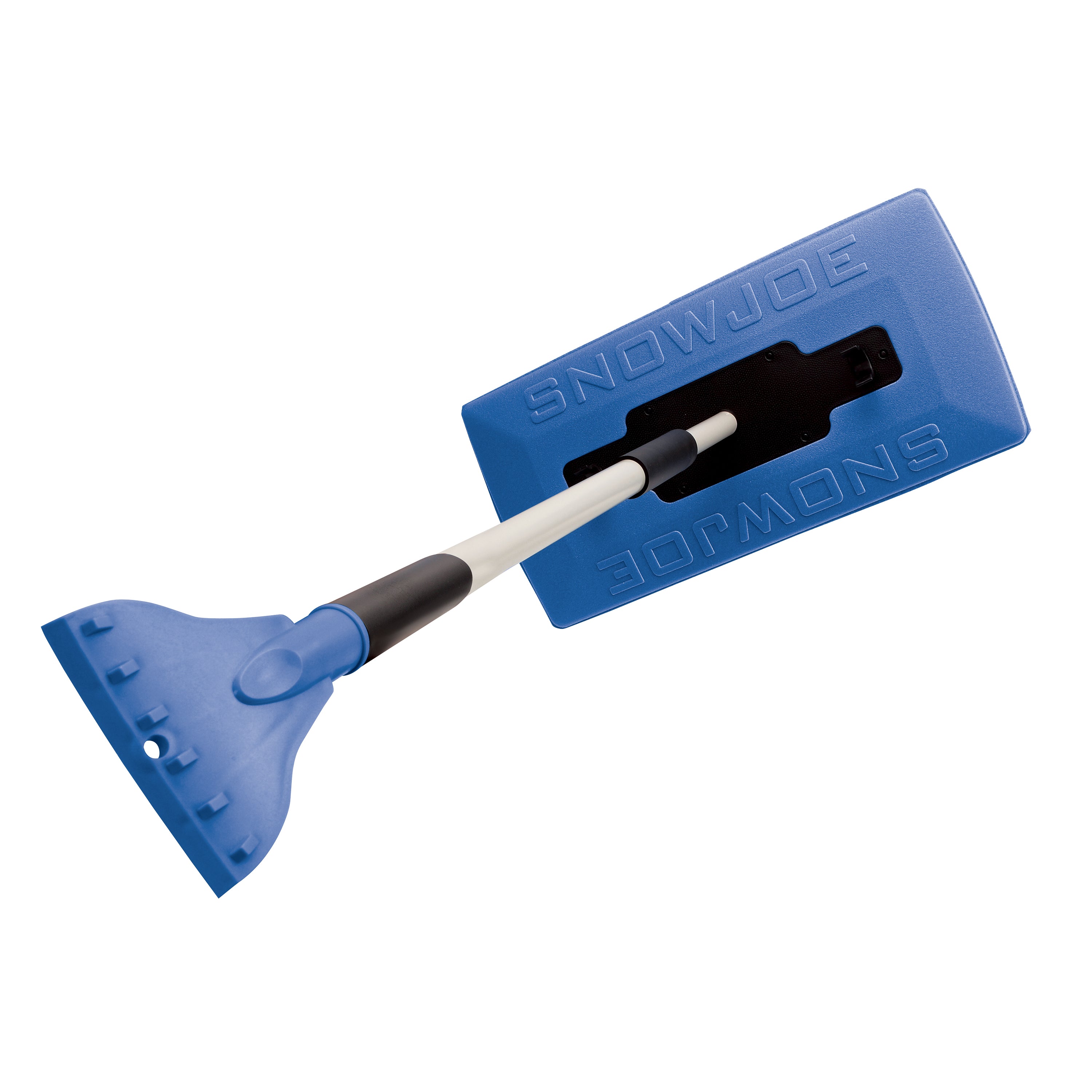 Snow Joe SJBLZD-JMB-SJB 2-In-1 Telescoping Jumbo Snow Broom + Ice Scraper | 19-Inch