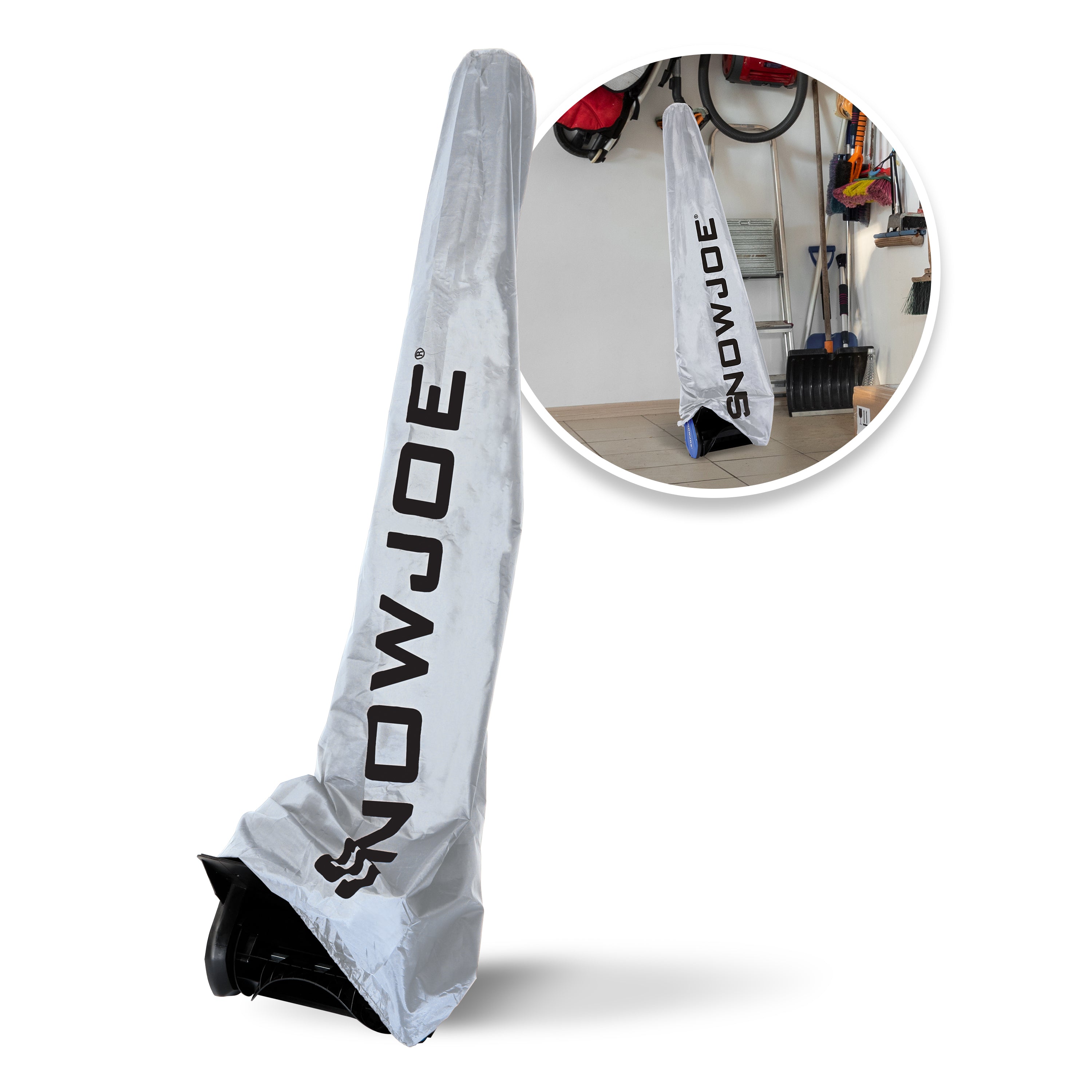 Snow Joe Universal Indoor/Outdoor Electric Snow Shovel Cover | Fits Shovels 10-13"