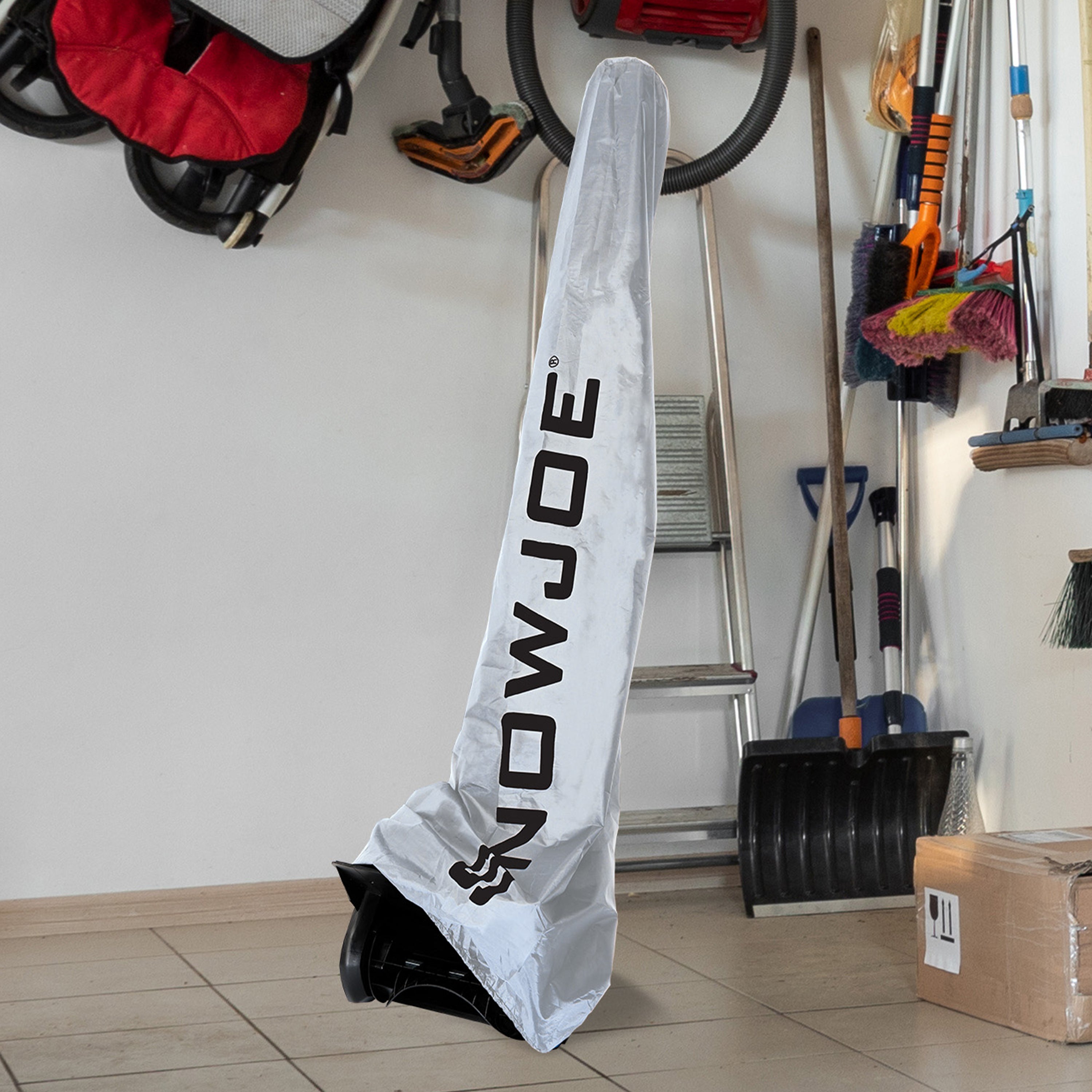 Snow Joe Universal Indoor/Outdoor Electric Snow Shovel Cover | Fits Shovels 10-13"