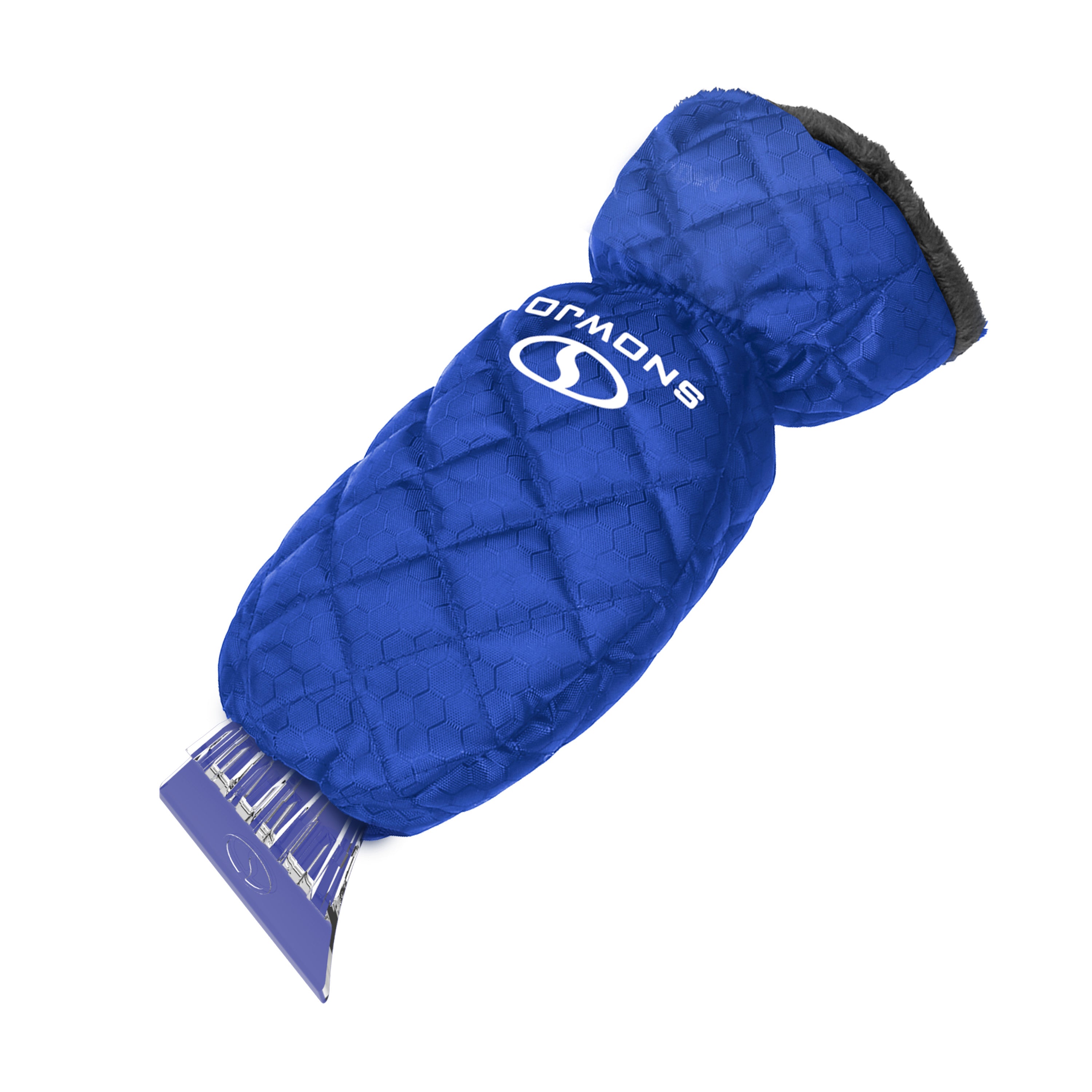 Snow Joe SJEG02M Polar Fleece Lined Mitt W/ Built-In Heavy-Duty Ice Scraper | Waterproof