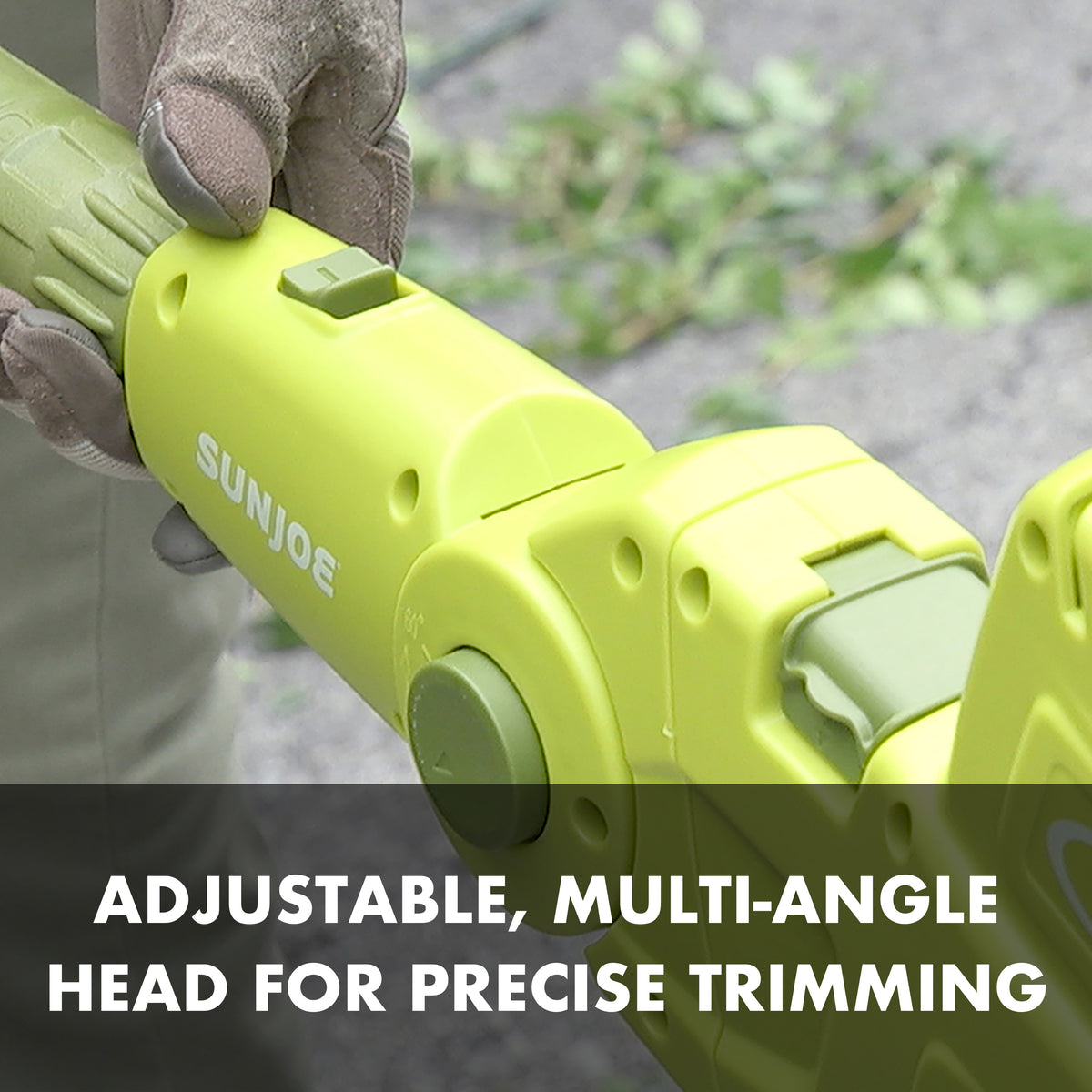 Sun Joe SJH902E Electric Telescoping Pole Hedge Trimmer
