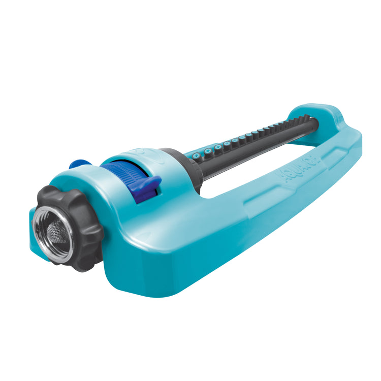 Aqua Joe 18-nozzle Indestructible Metal Base Oscillating Sprinkler.