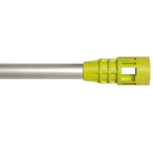 Close-up of the tip of the Sun Joe 5.5-foot aluminum extension spray wand for pressure washers.