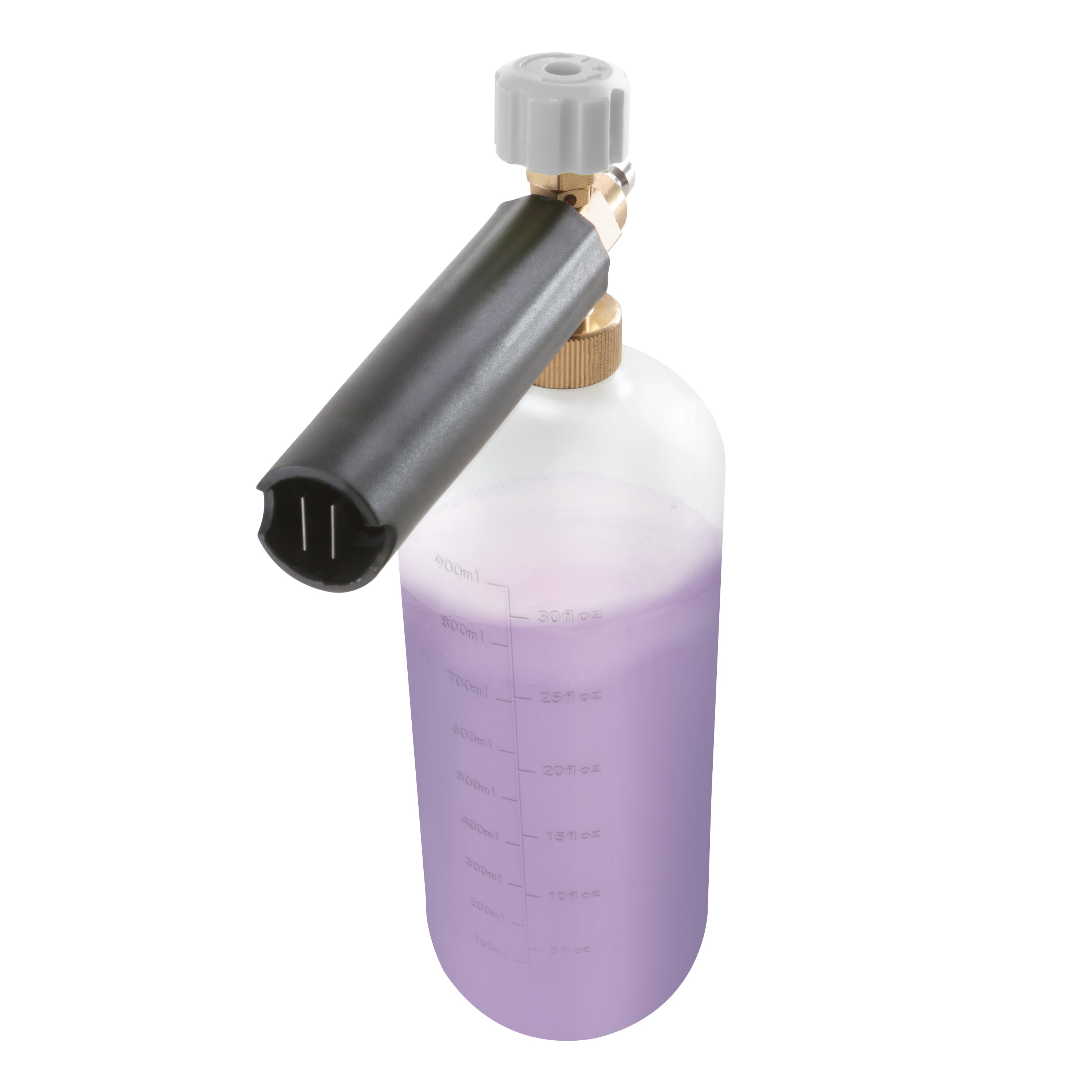 Sun Joe Foam Cannon for SPX Series Electric Pressure Washers 34 Oz. | 1/4" Quick Connector | 5 Quick Connect Nozzle Tips