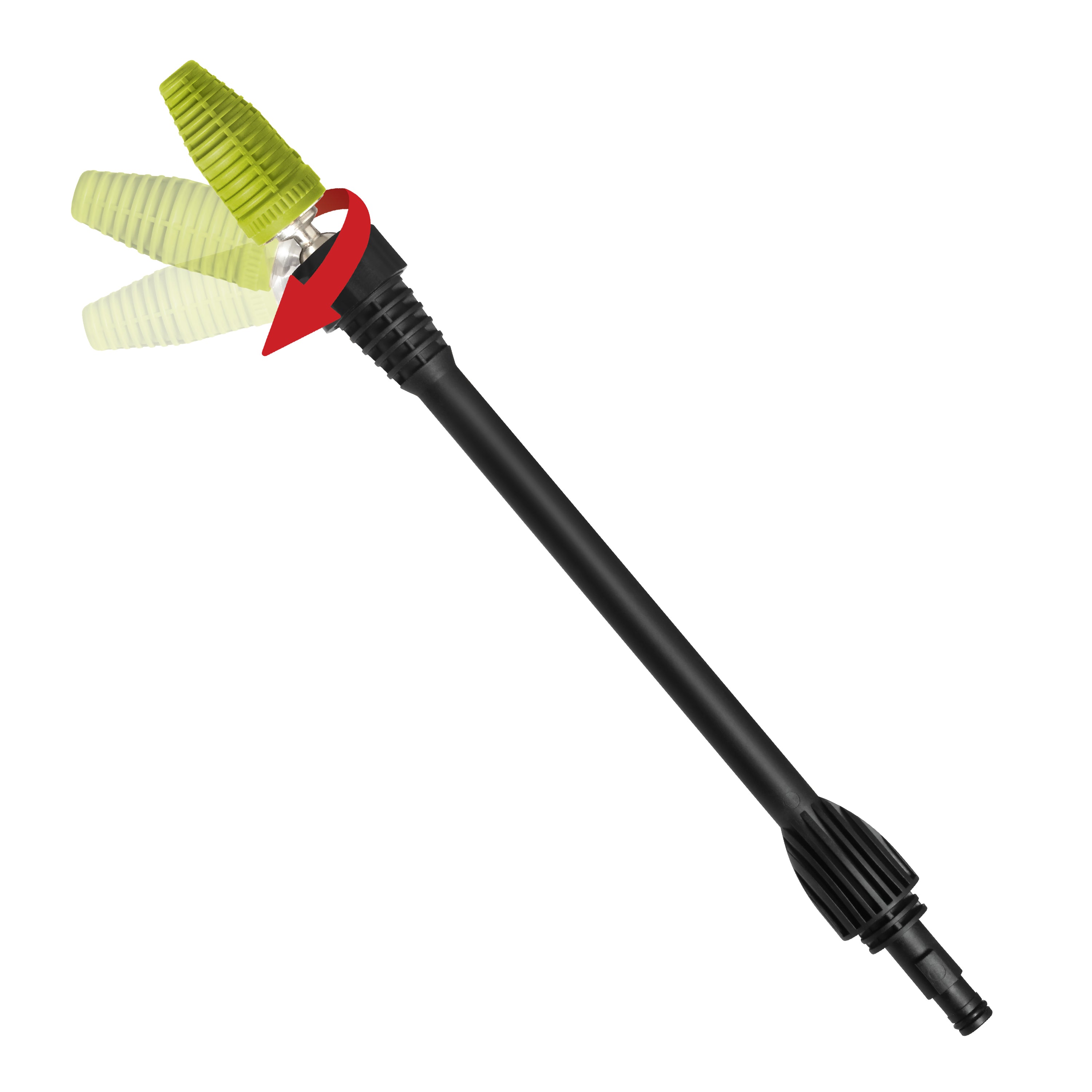 Sun Joe Multi-Angle Rotary Spray Wand Pressure Washer Attachment for SPX Series | Adjustable Rotating Nozzle | Extended Reach