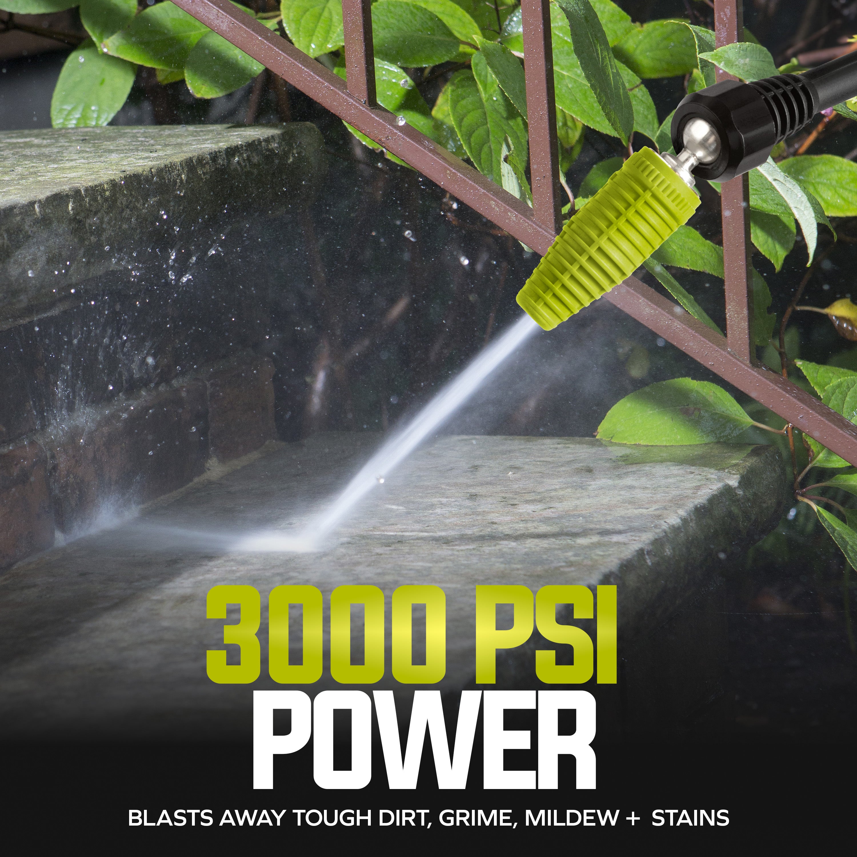 Sun Joe Multi-Angle Rotary Spray Wand Pressure Washer Attachment for SPX Series | Adjustable Rotating Nozzle | Extended Reach