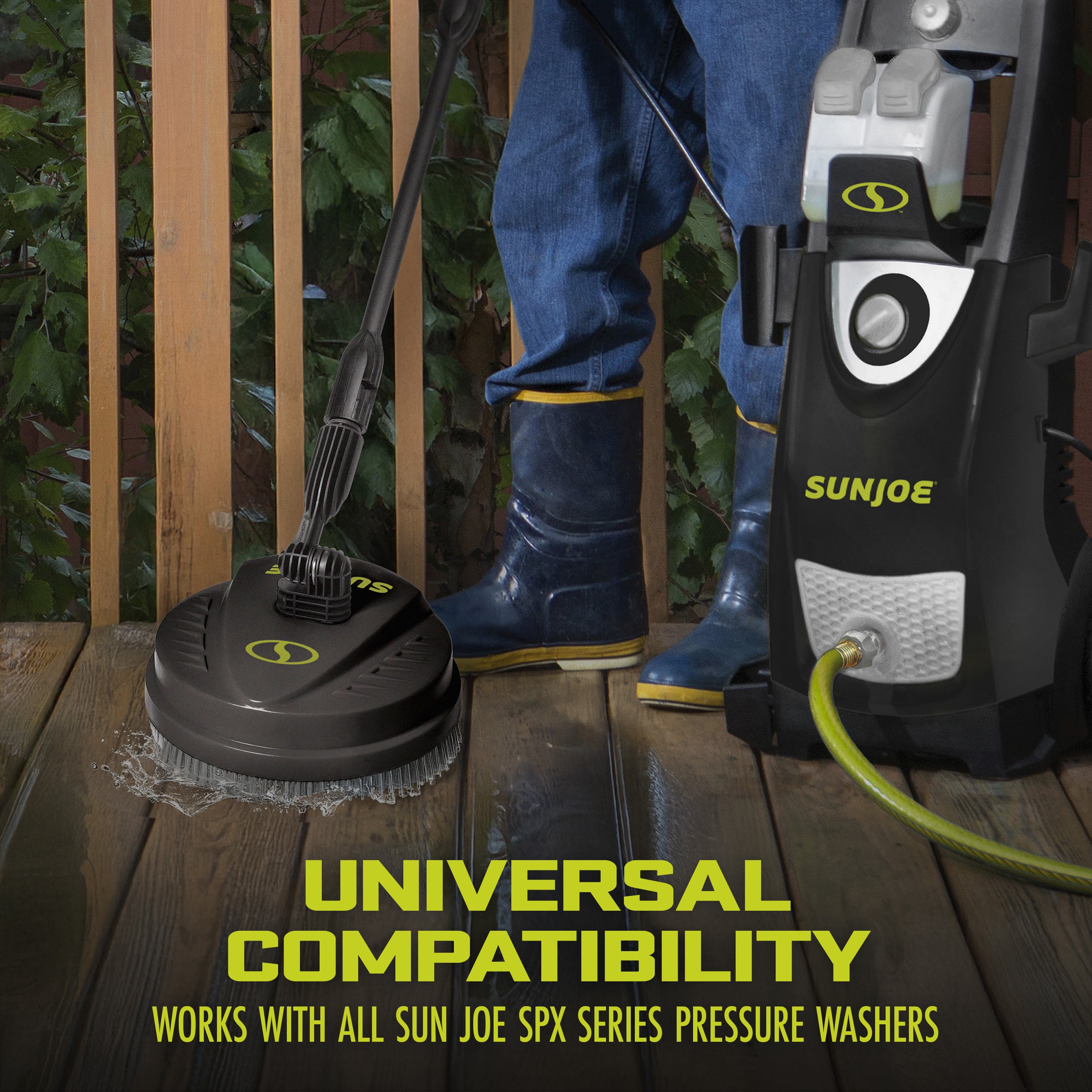 Sun Joe 2000 PSI Max All-Purpose Electric Pressure Washer | 13-Amp |  4 Quick-Connect Nozzles + Foam Cannon + Turbo Spray Nozzle + Patio Cleaner + Auto Cleaning Kit