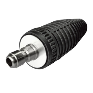 Rear-angled view of the Sun Joe 1/4-Inch Quick-Connect Trubo Head Spray Nozzle for Pressure washers.