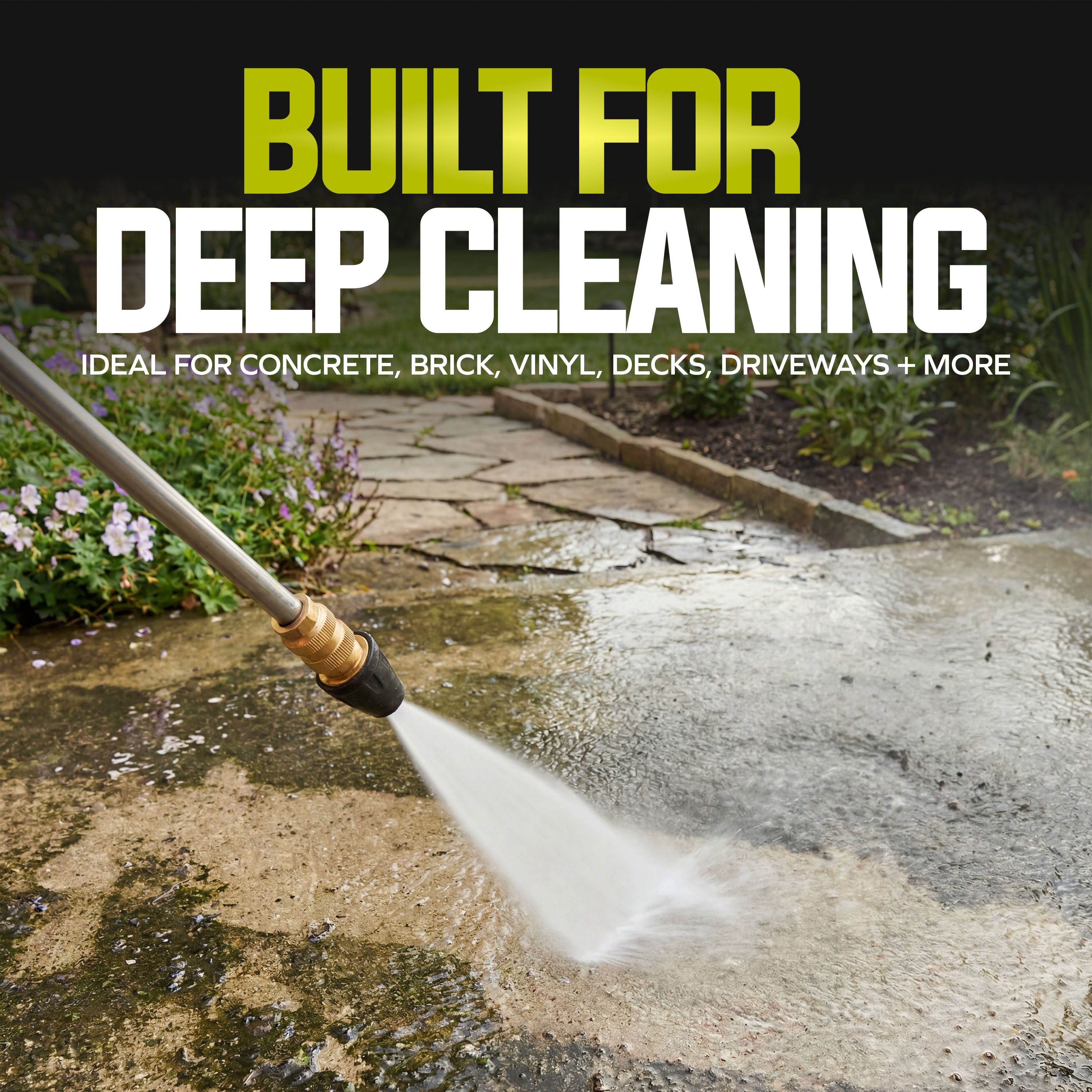 Sun Joe 2000 PSI Max All-Purpose Electric Pressure Washer | 13-Amp |  4 Quick-Connect Nozzles + Foam Cannon + Turbo Spray Nozzle + Patio Cleaner