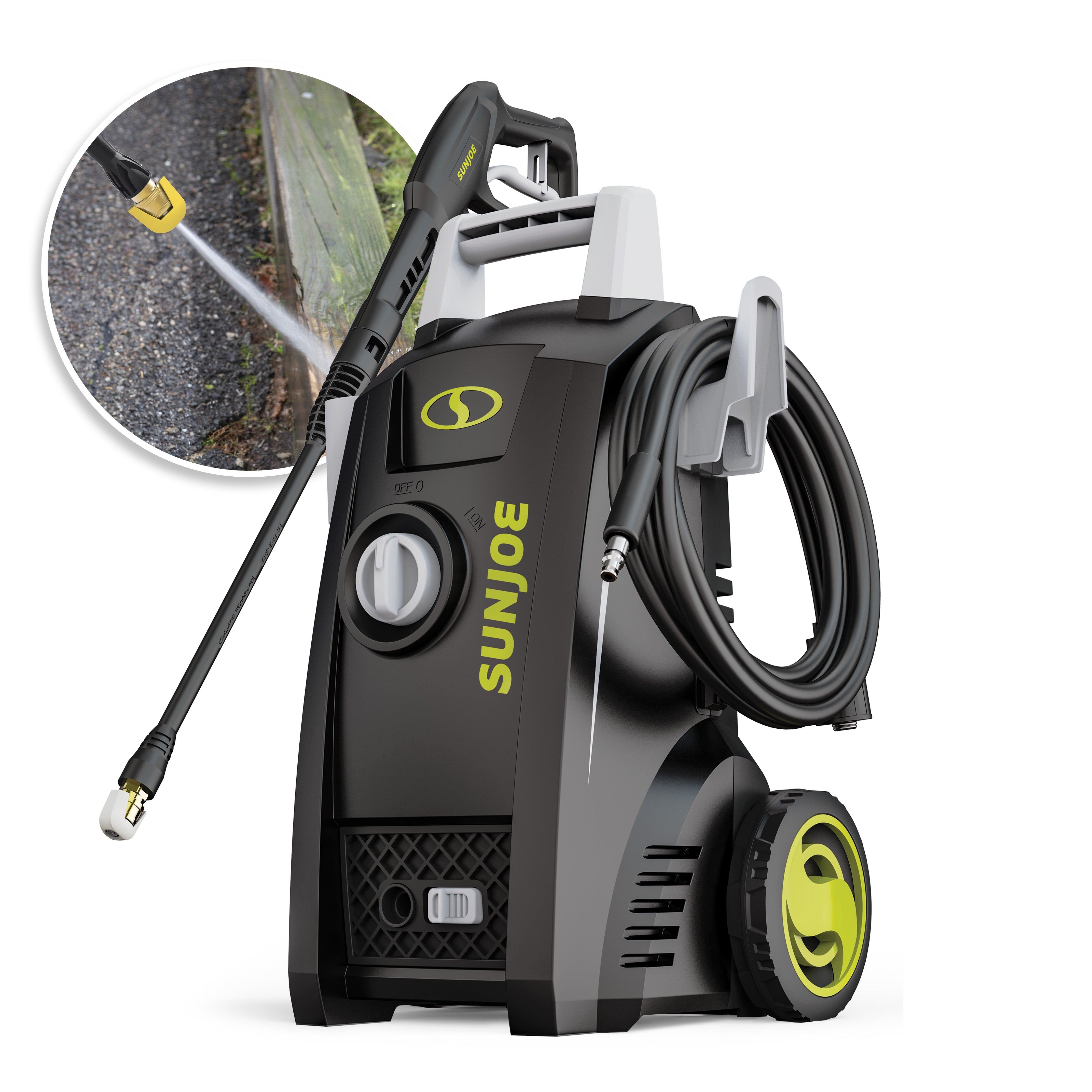 Sun Joe Certified Rated 1600 PSI Electric Pressure Washer | 1.2 Rated GPM | 13-Amp