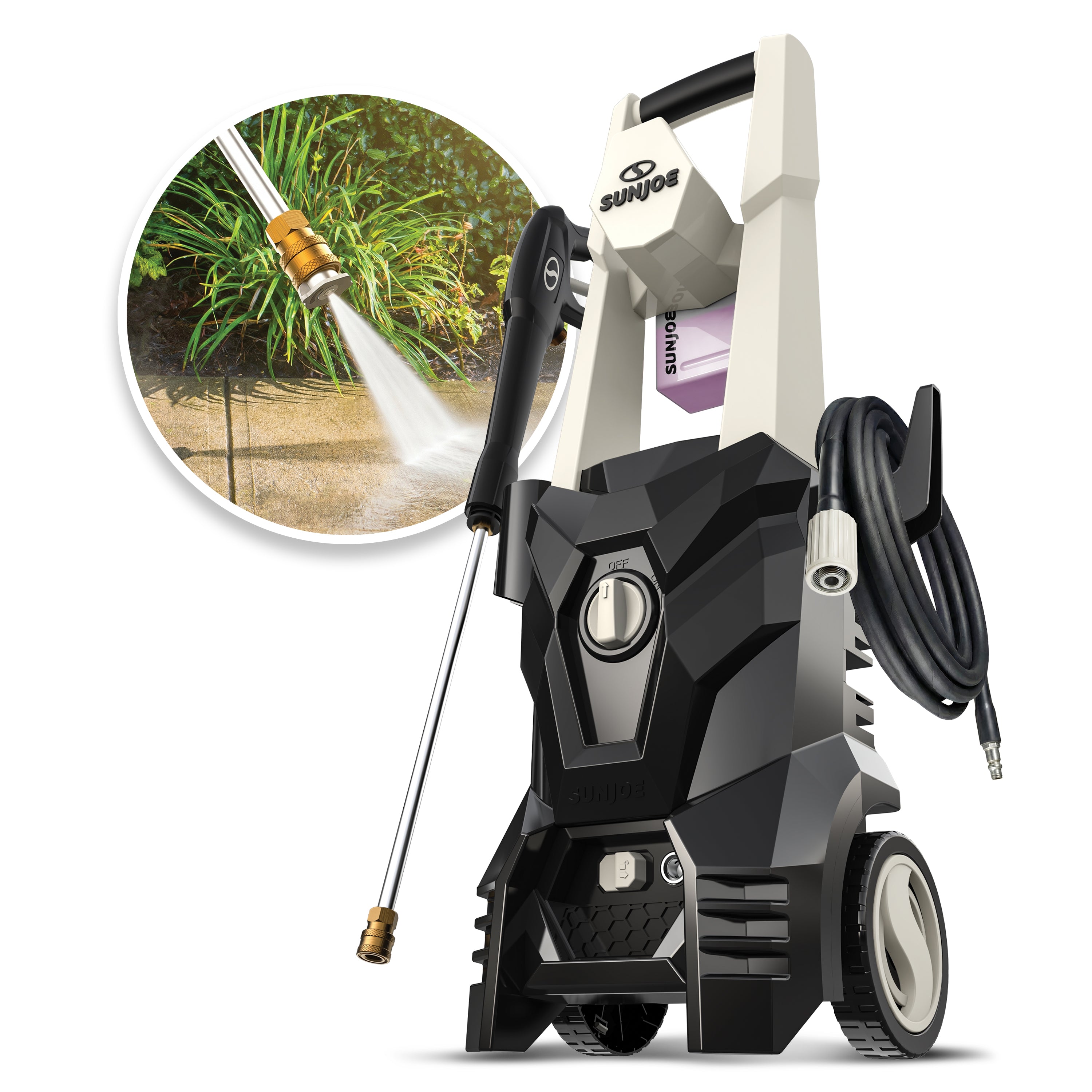 Sun Joe 2000 PSI Max All-Purpose Electric Pressure Washer | 13-Amp | 4 Nozzles | Foamer Cannon