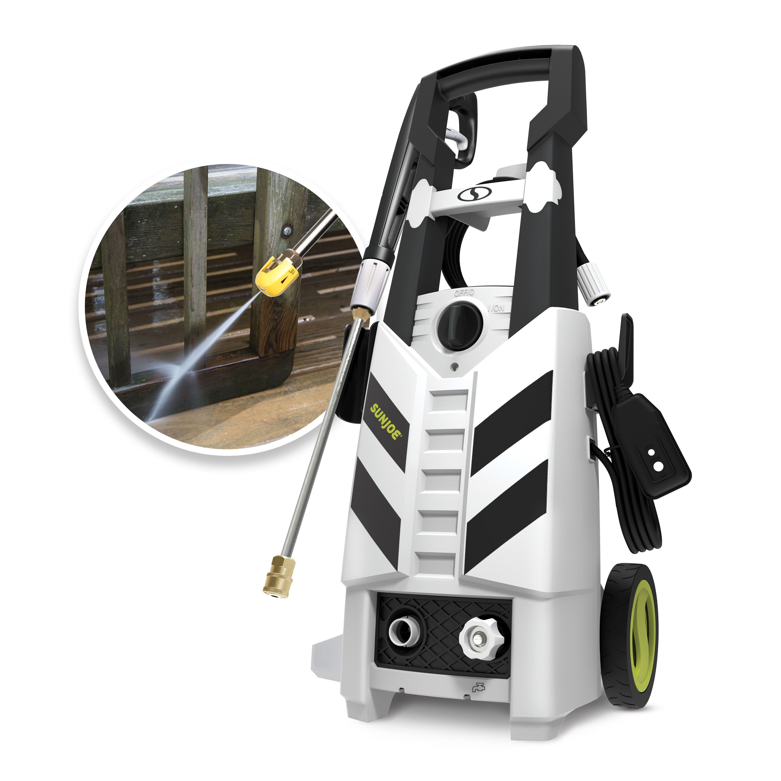 Sun Joe SPX2790-MAX Electric Pressure Washer | 2200 PSI Rated Pressure | Included Foam Cannon