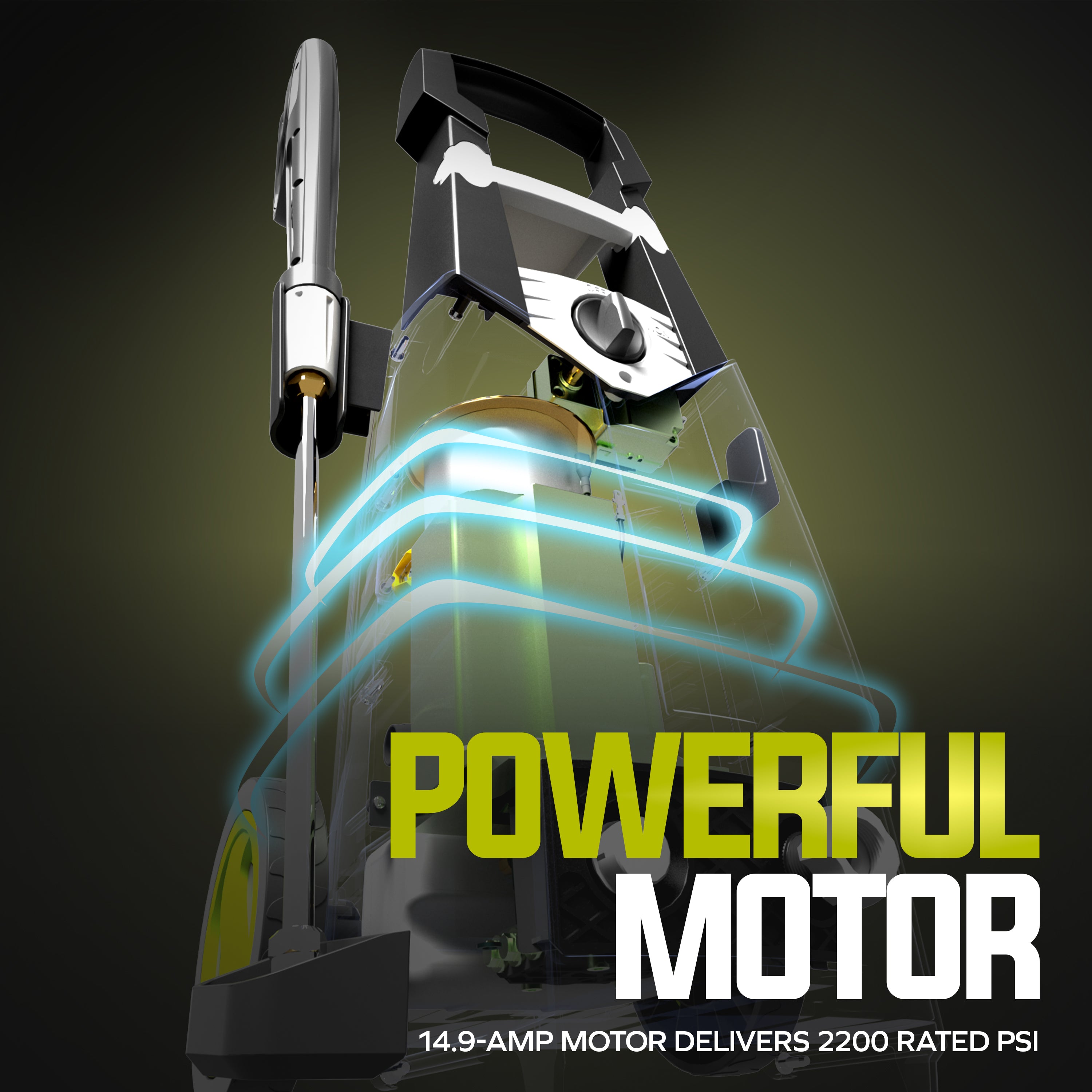 Sun Joe SPX2790-MAX Electric Pressure Washer | 2200 PSI Rated Pressure | Included Foam Cannon