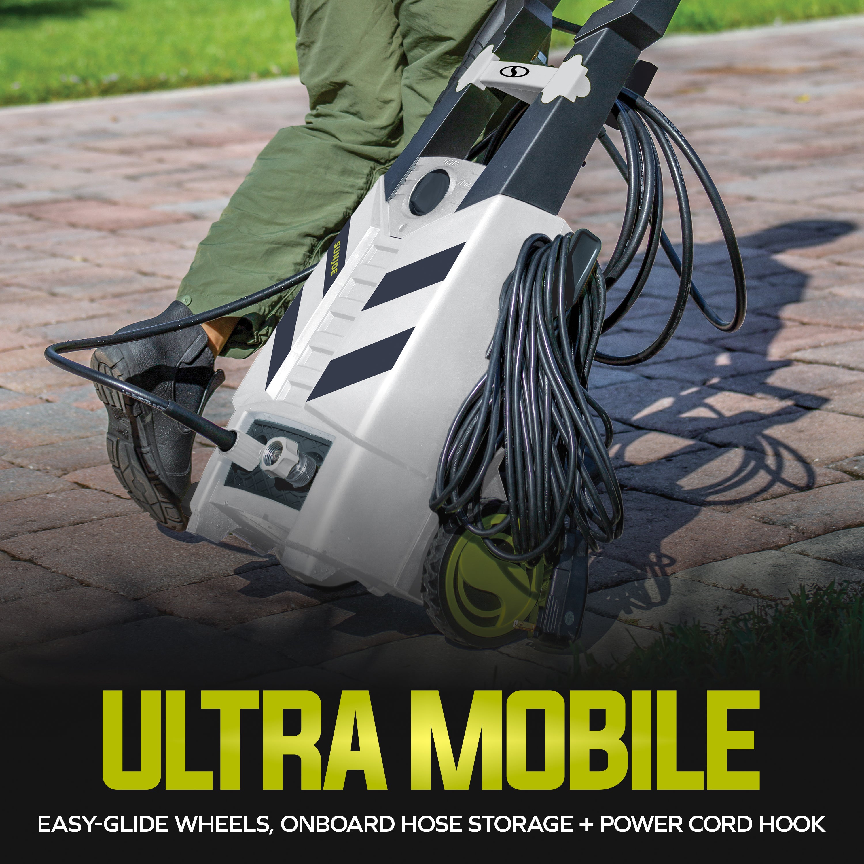 Sun Joe SPX2790-MAX Electric Pressure Washer | 2200 PSI Rated Pressure | Included Foam Cannon