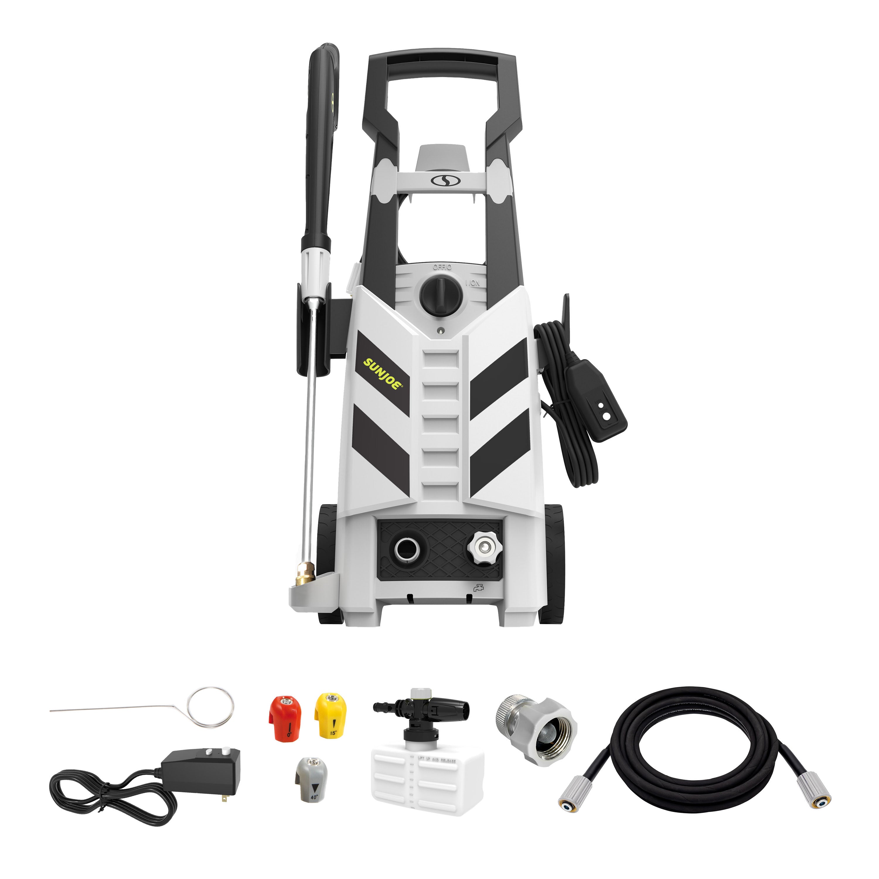 Sun Joe SPX2790-MAX Electric Pressure Washer | 2200 PSI Rated Pressure | Included Foam Cannon