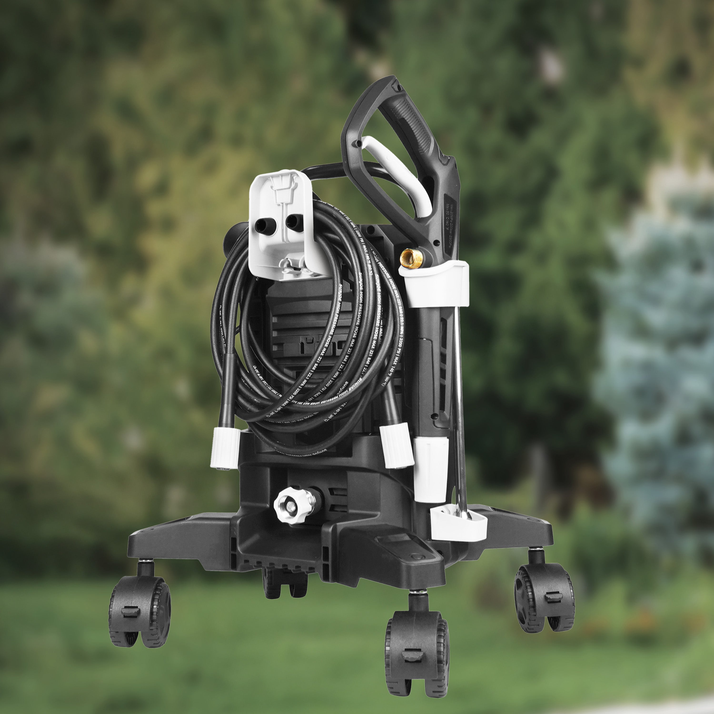 Sun Joe Electric Pressure Washer W/ Wheels | 7-Pc Accessory Kit | 14.9