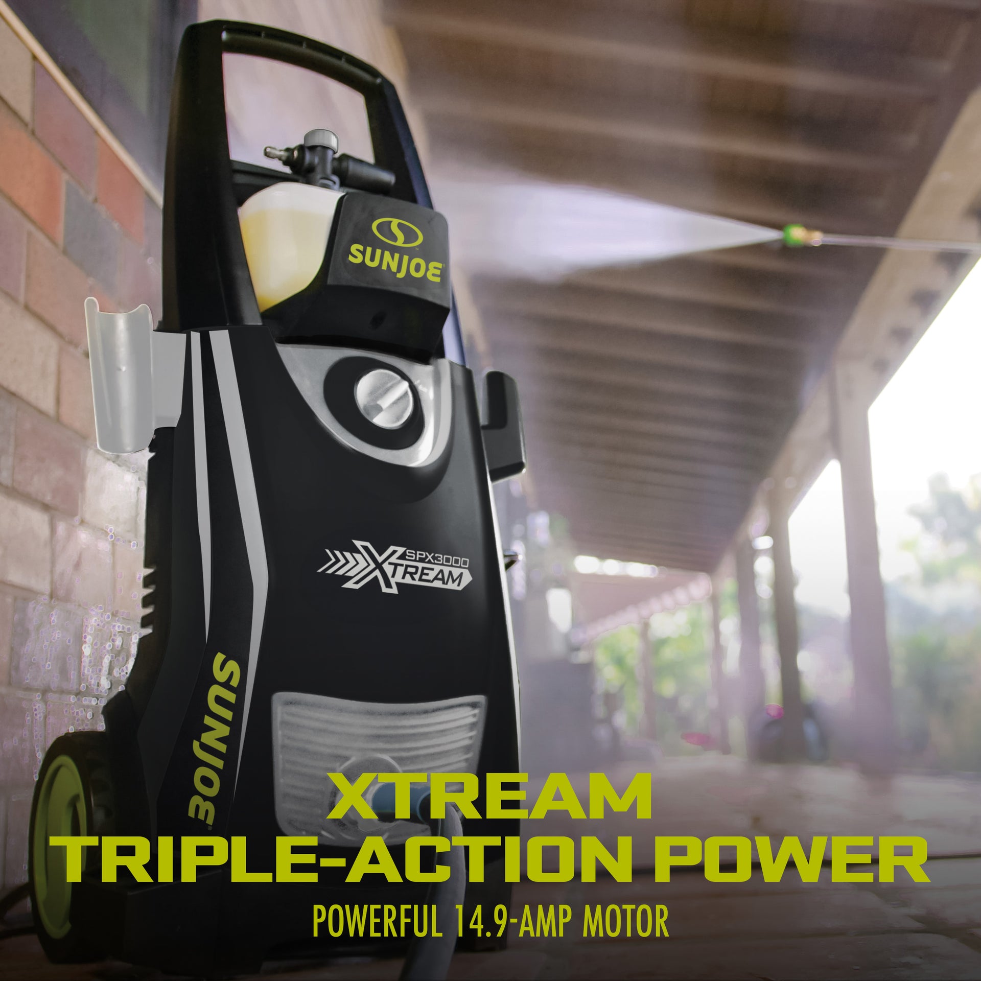 Sun Joe SPX3000®-XT1 XTREAM Clean 2200 PSI Certified Rated Electric Pr