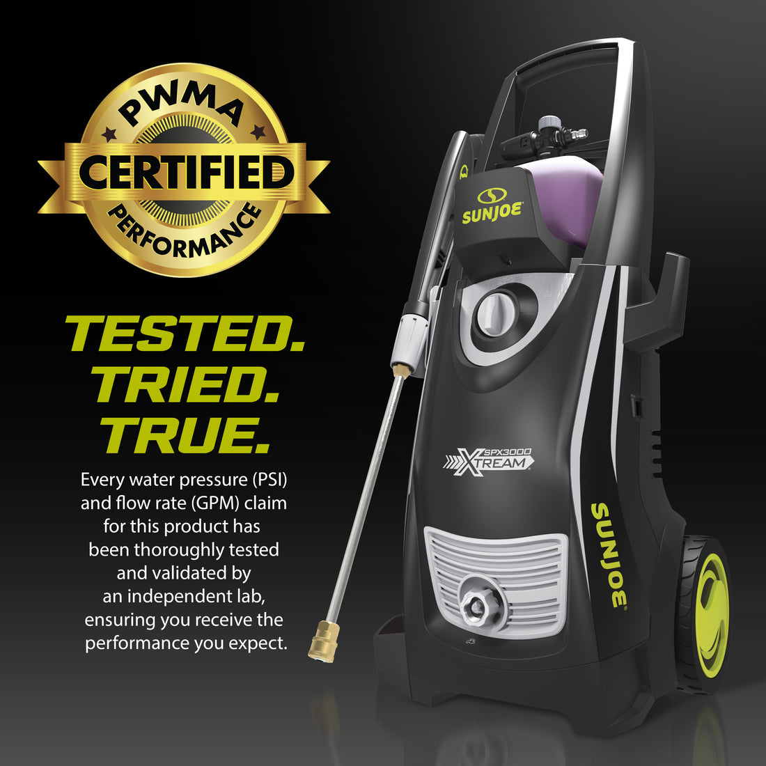 Sun Joe SPX3000 XTREAM® Electric Pressure Washer | 14.9-Amp | XTREAM T