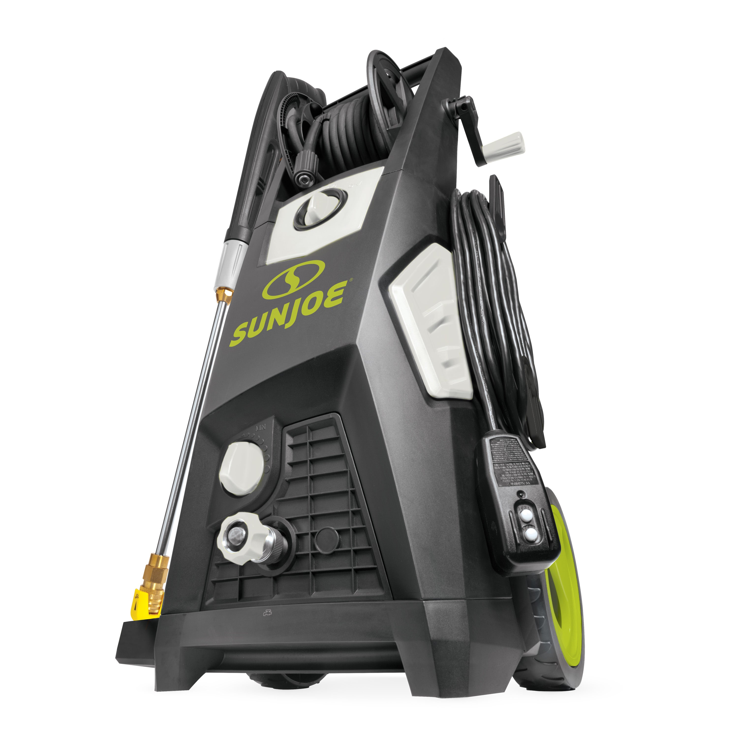 Sun Joe SPX3501 Certified Rated 2000 PSI Electric Pressure Washer | 1.1 GPM | Hose Reel | Brushless Induction