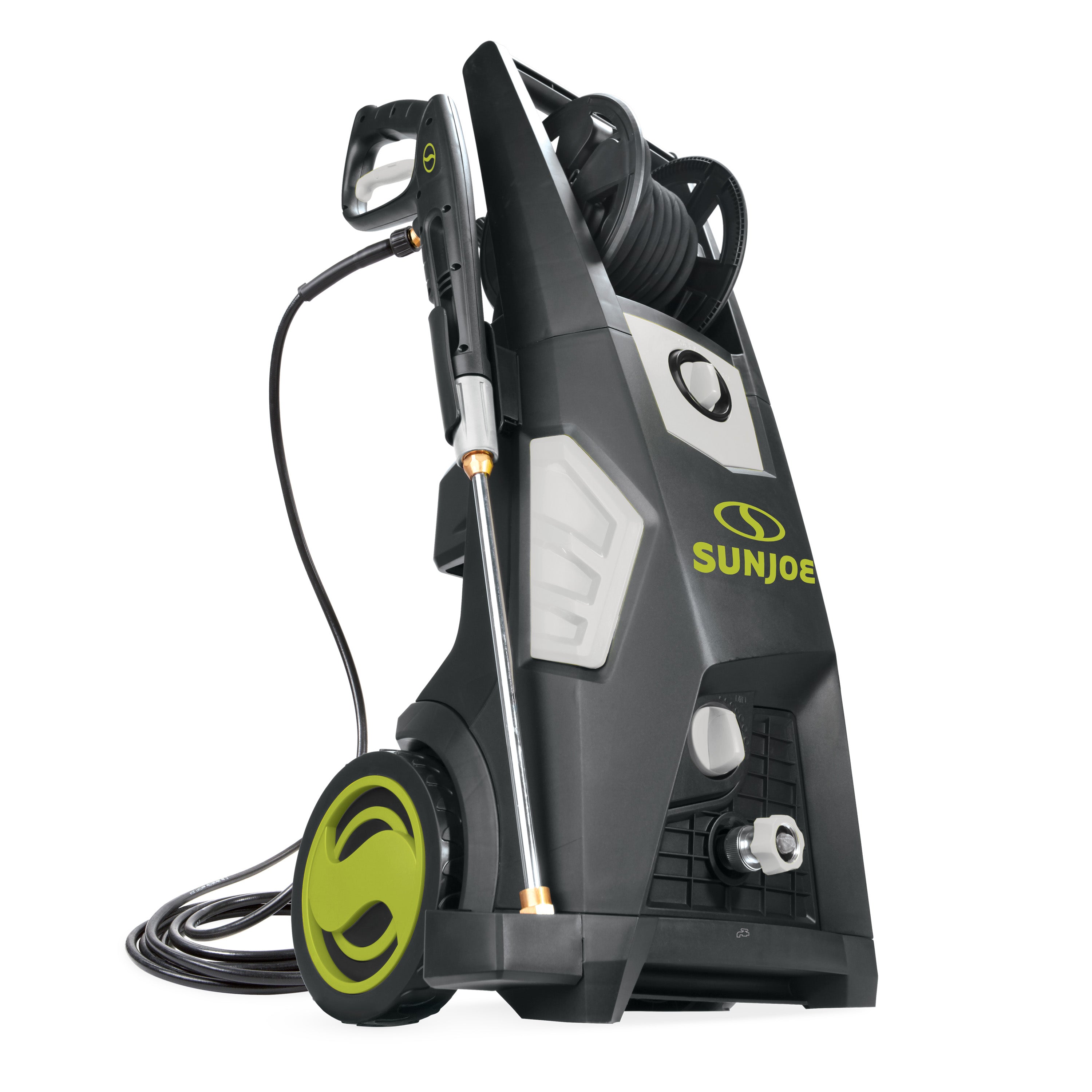 Sun Joe SPX3501 Certified Rated 2000 PSI Electric Pressure Washer | 1.1 GPM | Hose Reel | Brushless Induction