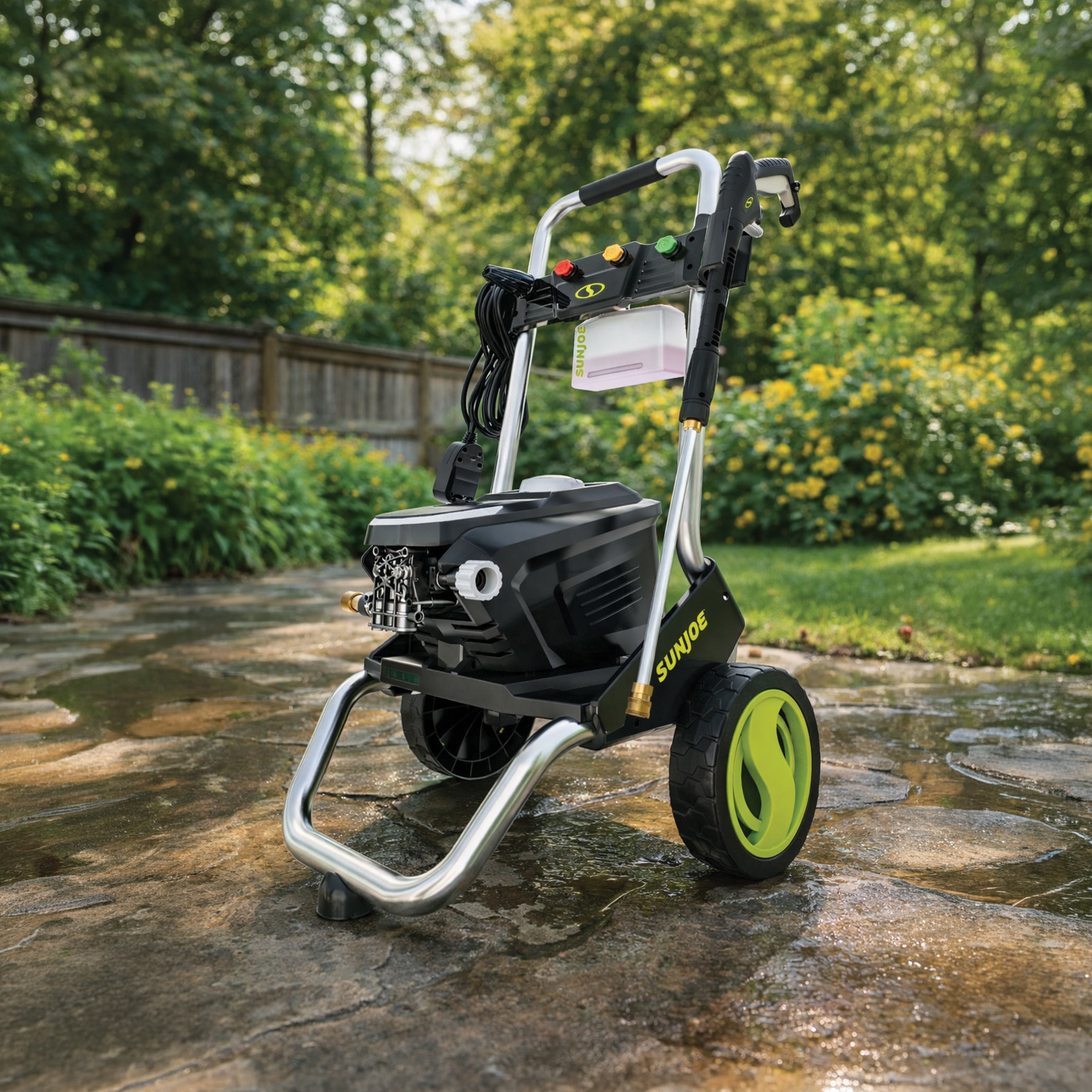 Sun Joe Certified Rated 2200 PSI Electric Pressure Washer | Foam Canno