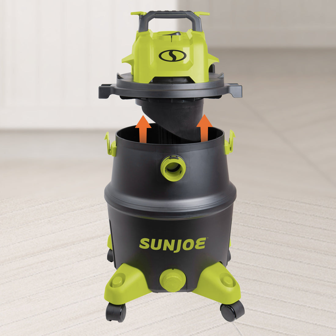 Removable power head on the Sun Joe SWD12000