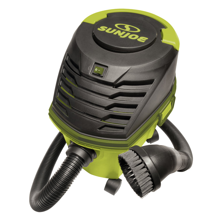 Sun Joe 2.6-gallon Ultra-Portable Wheeled Wet/Dry Vacuum.