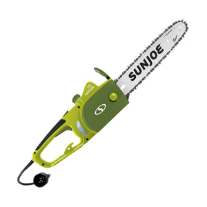 Sun Joe 9-amp 12-inch Electric Chain Saw.