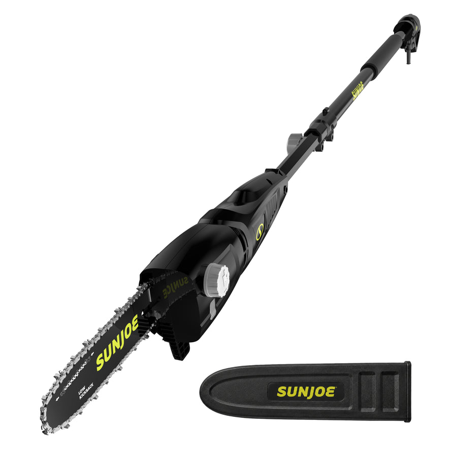 SWJ800E-GO pole chain saw and included components