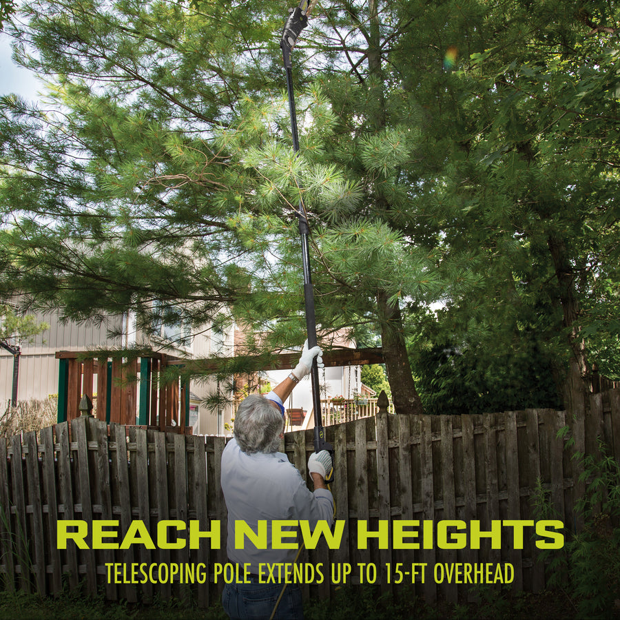 SWJ802E telescoping pole feature