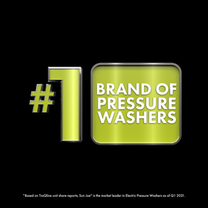 Sun Joe has the number 1 brand of pressure washers.