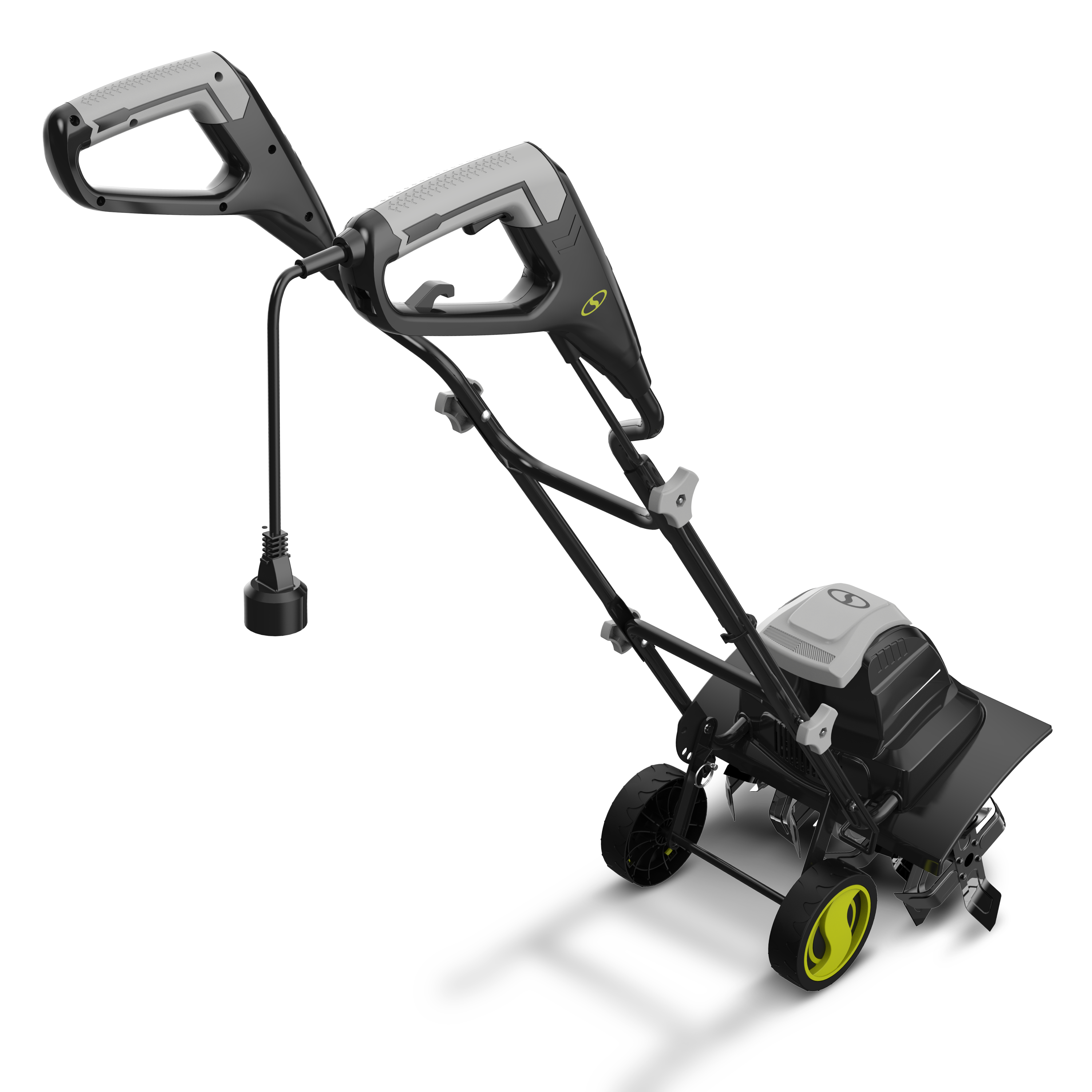 Sun Joe Electric Tiller + Cultivator | 15.7-inch | 15-Amp | 4-Position Height Adjustment