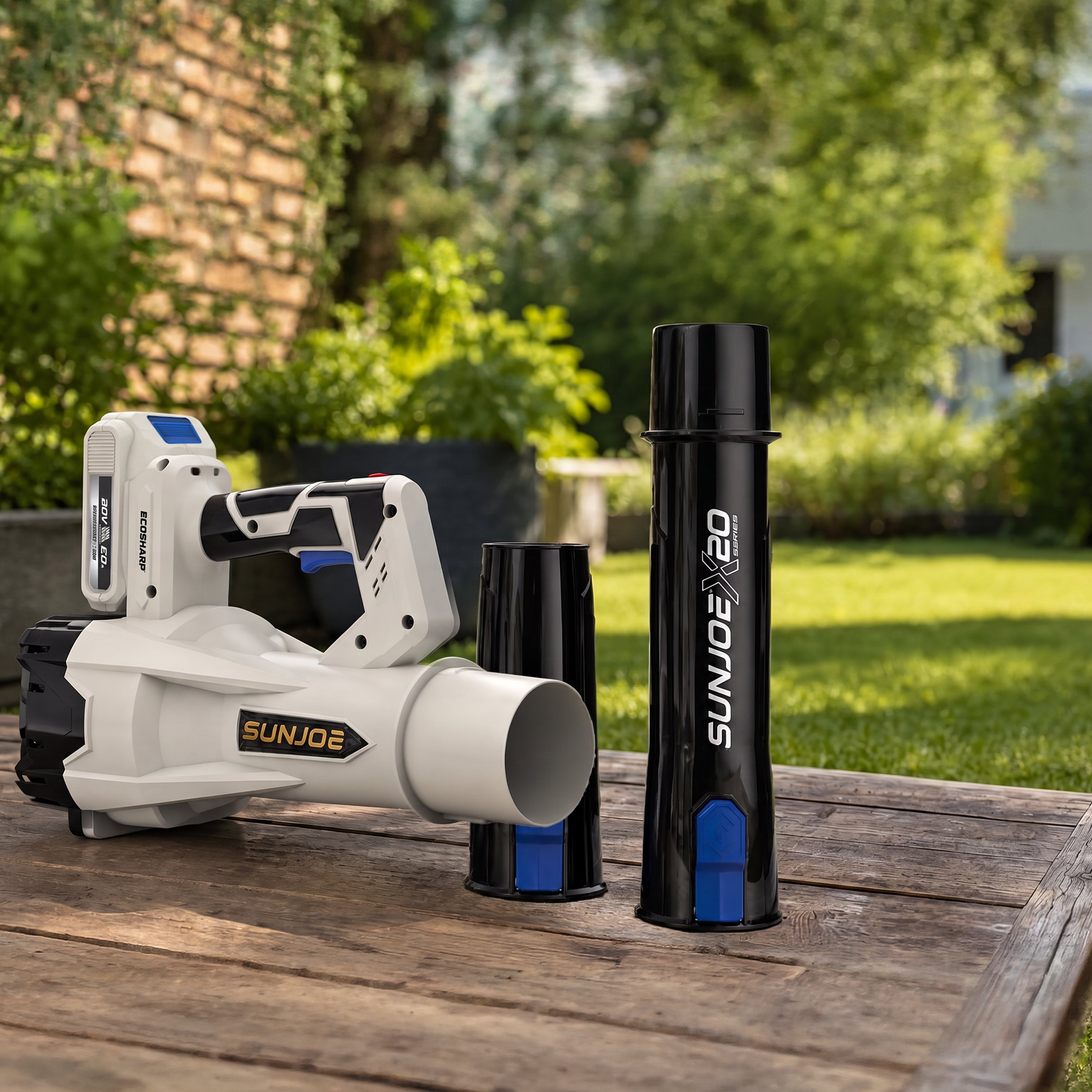 Sun Joe 20-Volt ECOSHARP Cordless X20 Compact Multi-Purpose Blower | 4