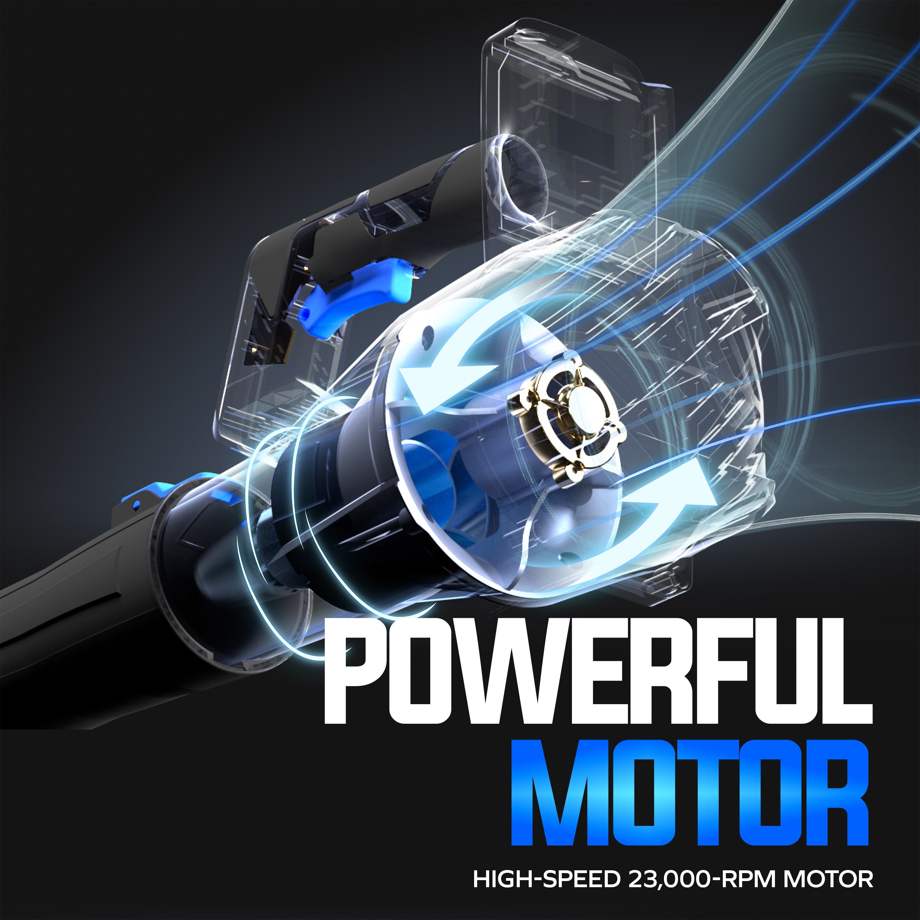 Sun Joe 20-Volt ECOSHARP Cordless X20 Compact Multi-Purpose Blower | 400 CFM | W/ 4000 mAh Battery (4.0-Amp) + Charger