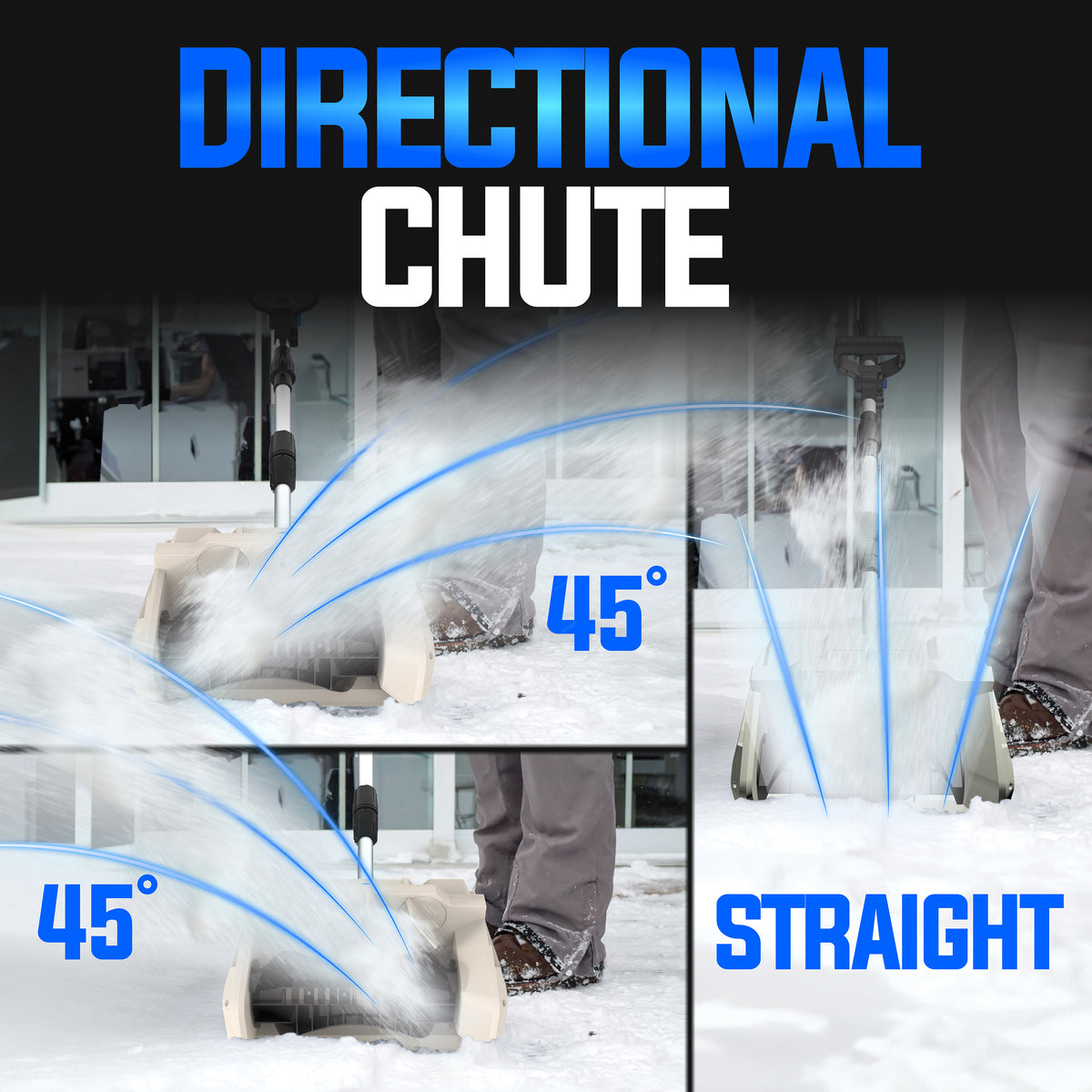 Snow Joe X20-SNOW directional chute control