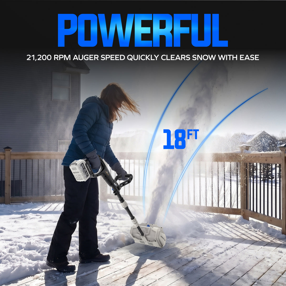 Snow Joe X20-SNOW-TV1 product feature image 1