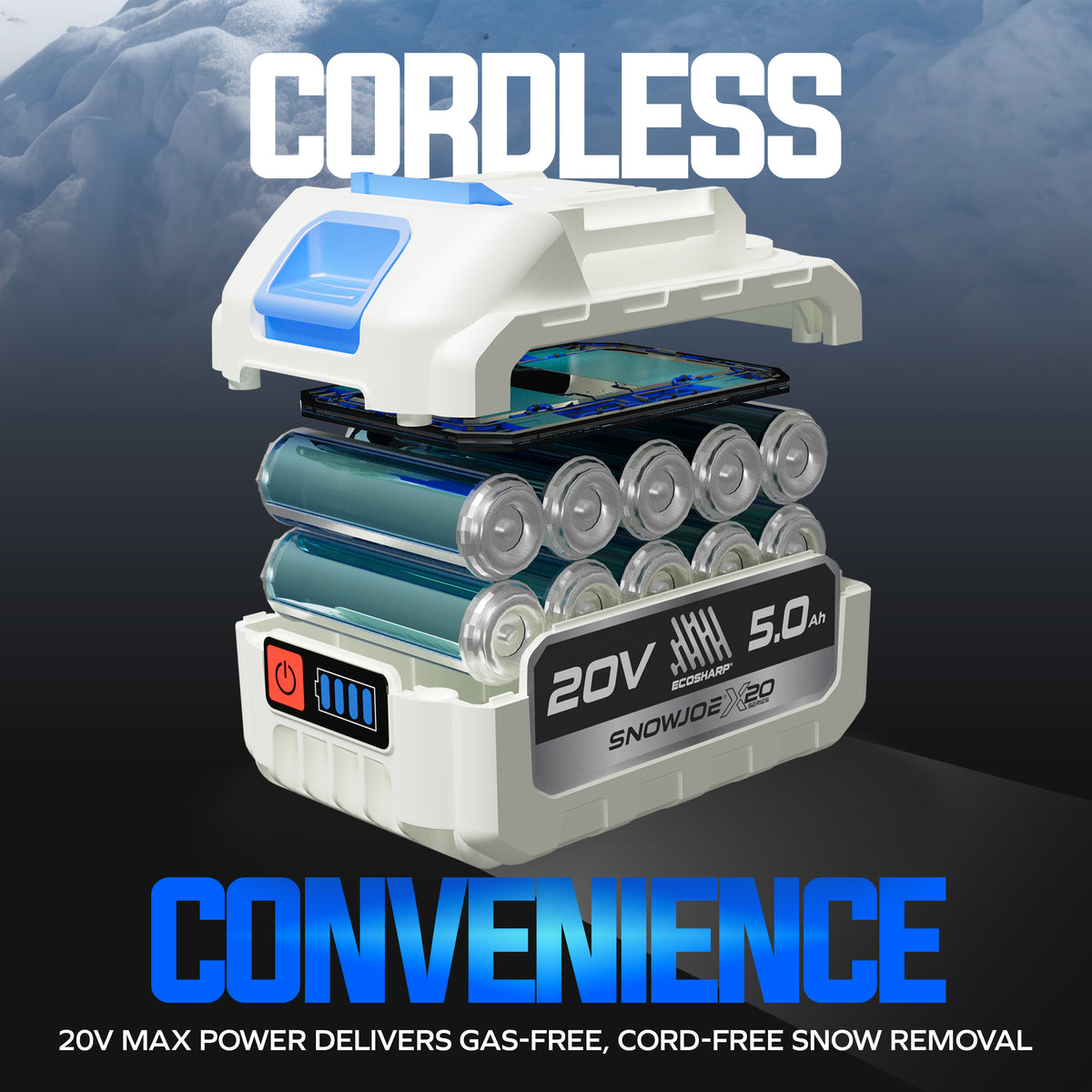 Snow Joe X20-SNOW-TV1 product feature image 3