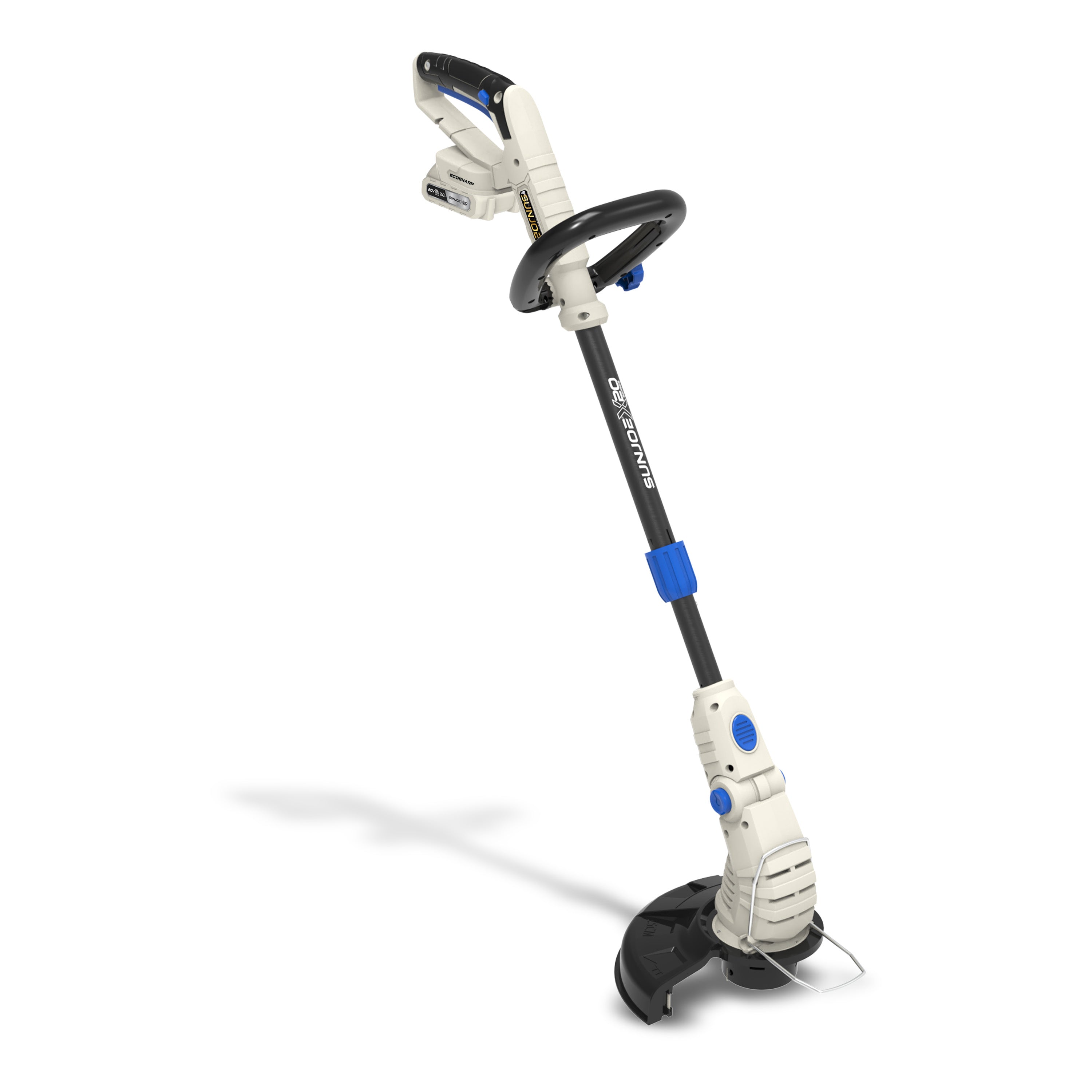 Sun Joe 20-Volt ECOSHARP Cordless X20 Trimmer + Edger | 12-inch | W/ 2 Sun Joe 20-Volt ECOSHARP Cordless X20 Trimmer + Edger | 12-inch | W/ 2