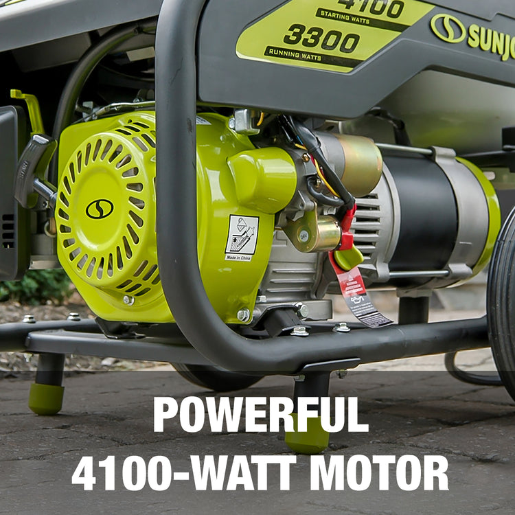 Powerful 4100 watt motor.